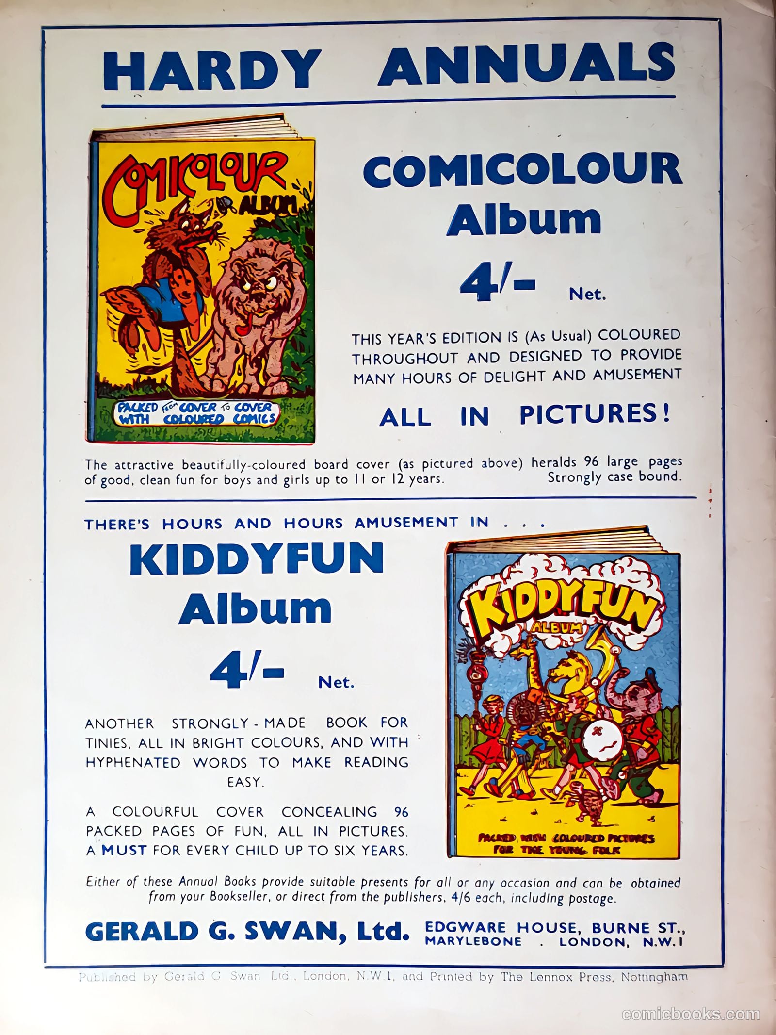 Kiddyfun Album #1953 — page 28 of 28