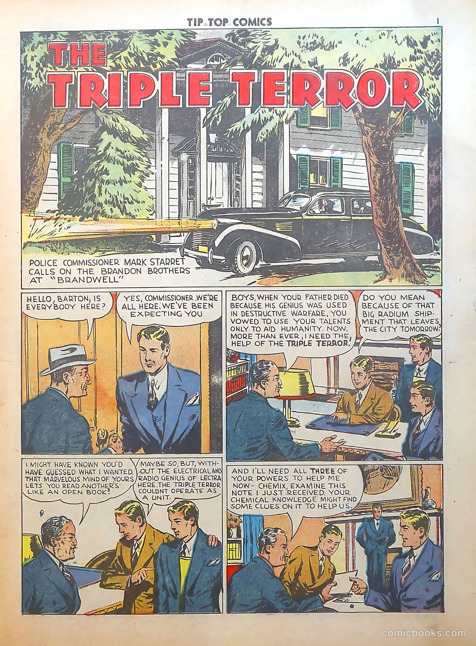 Tip Top Comics #54 — page 3 of 67