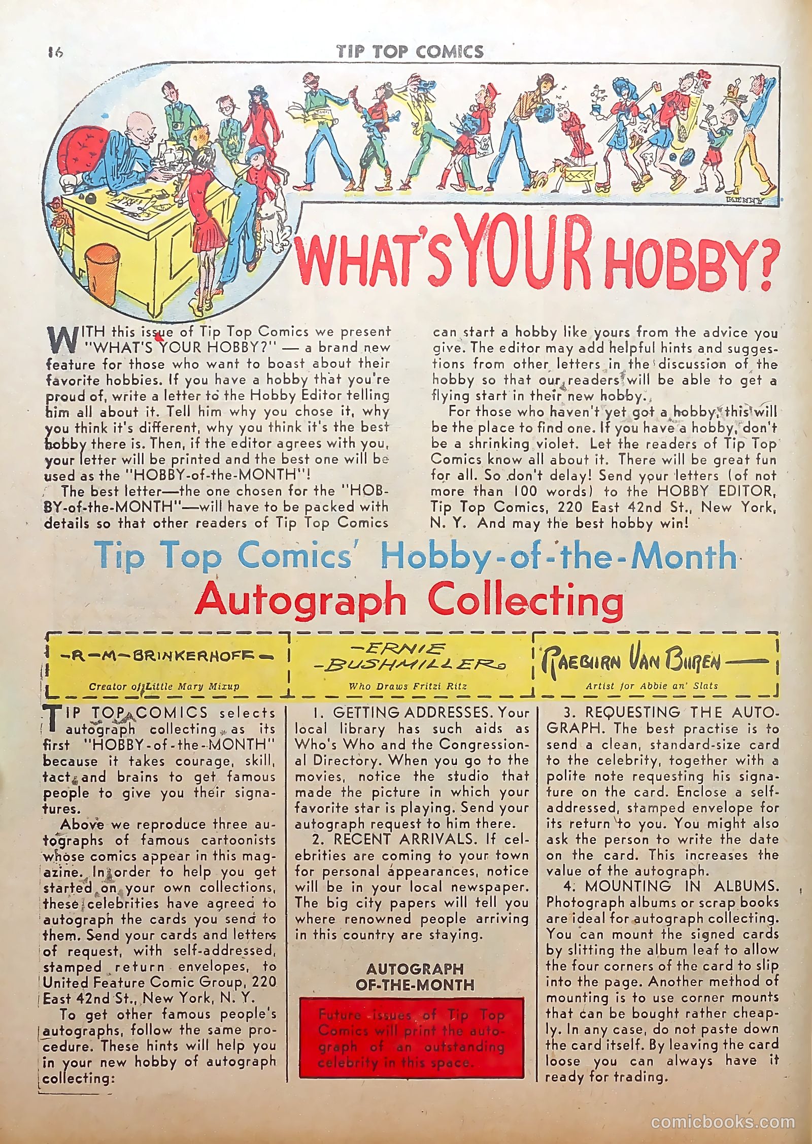 Tip Top Comics #54 — page 18 of 67