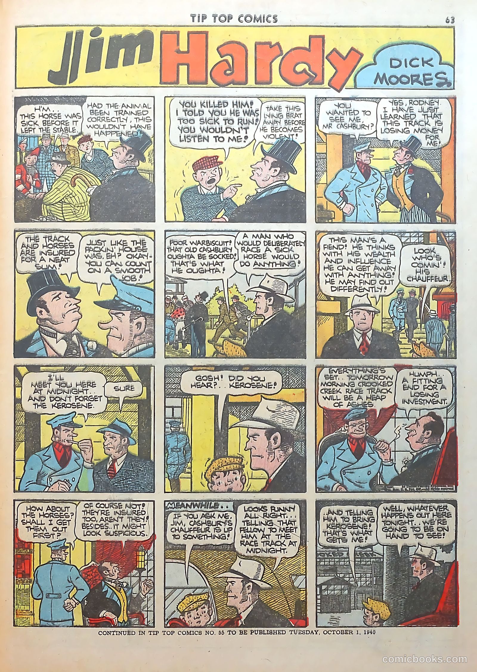 Tip Top Comics #54 — page 64 of 67