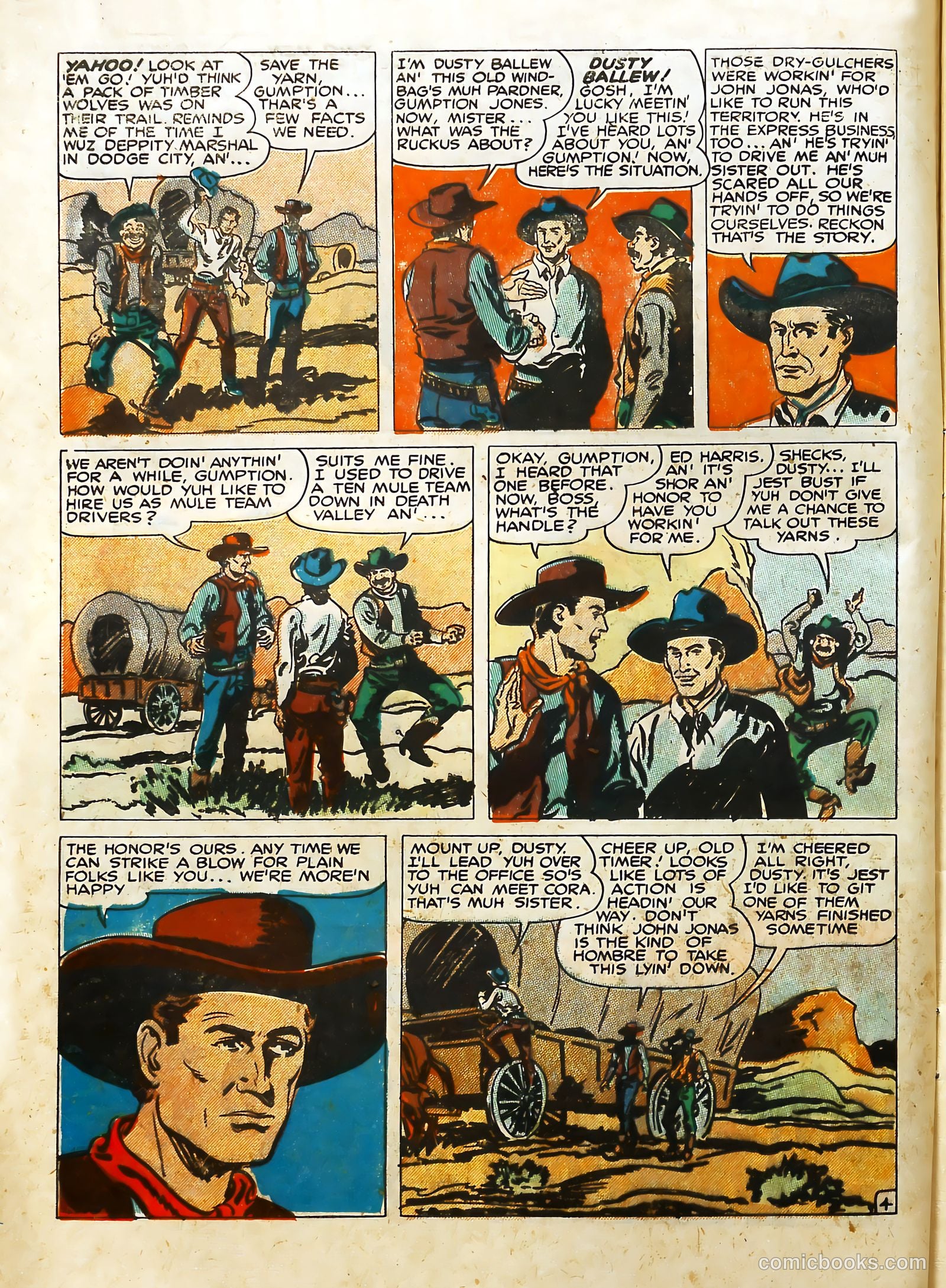 Prize Comics Western #75 — page 6 of 52