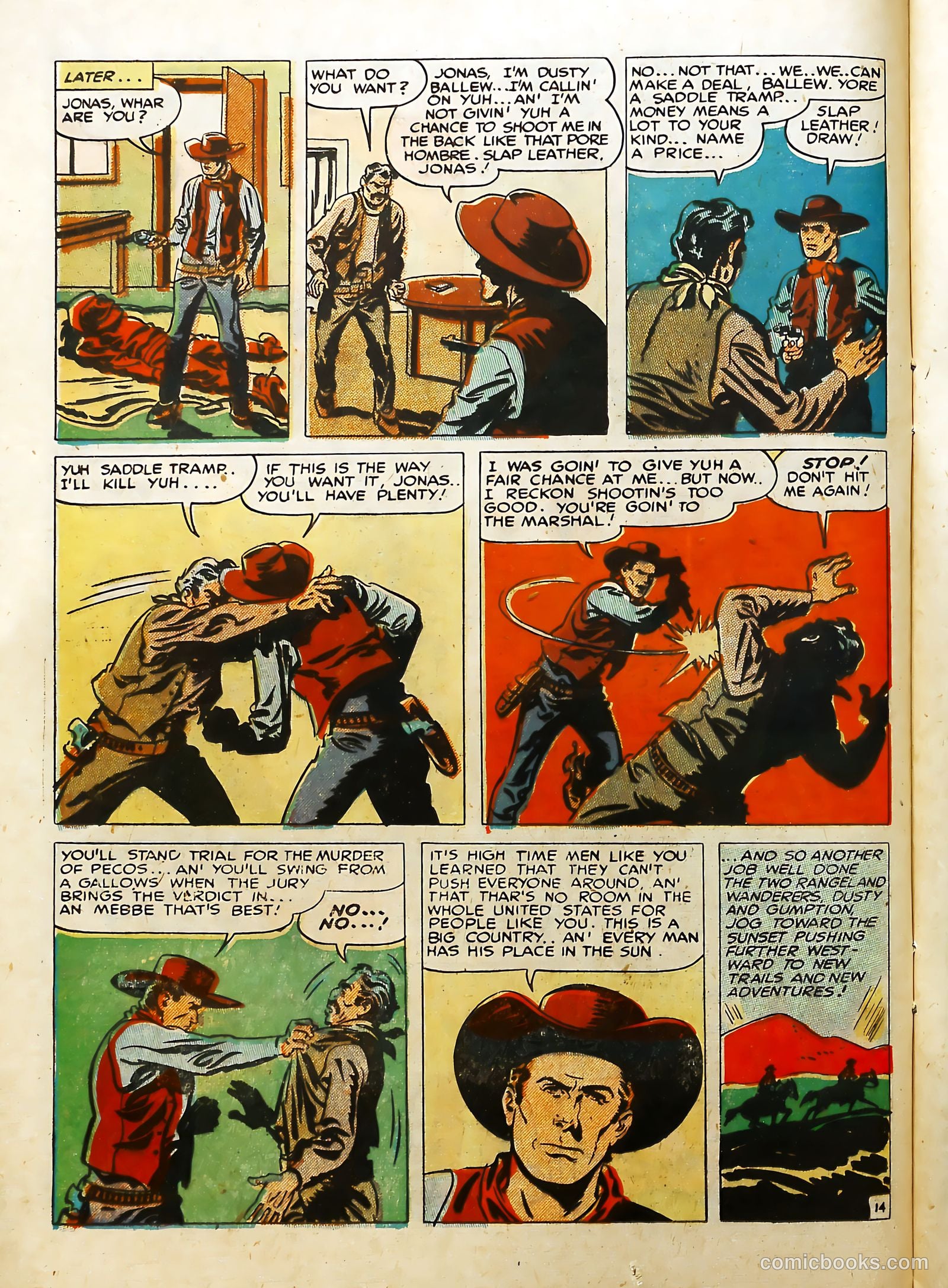 Prize Comics Western #75 — page 16 of 52