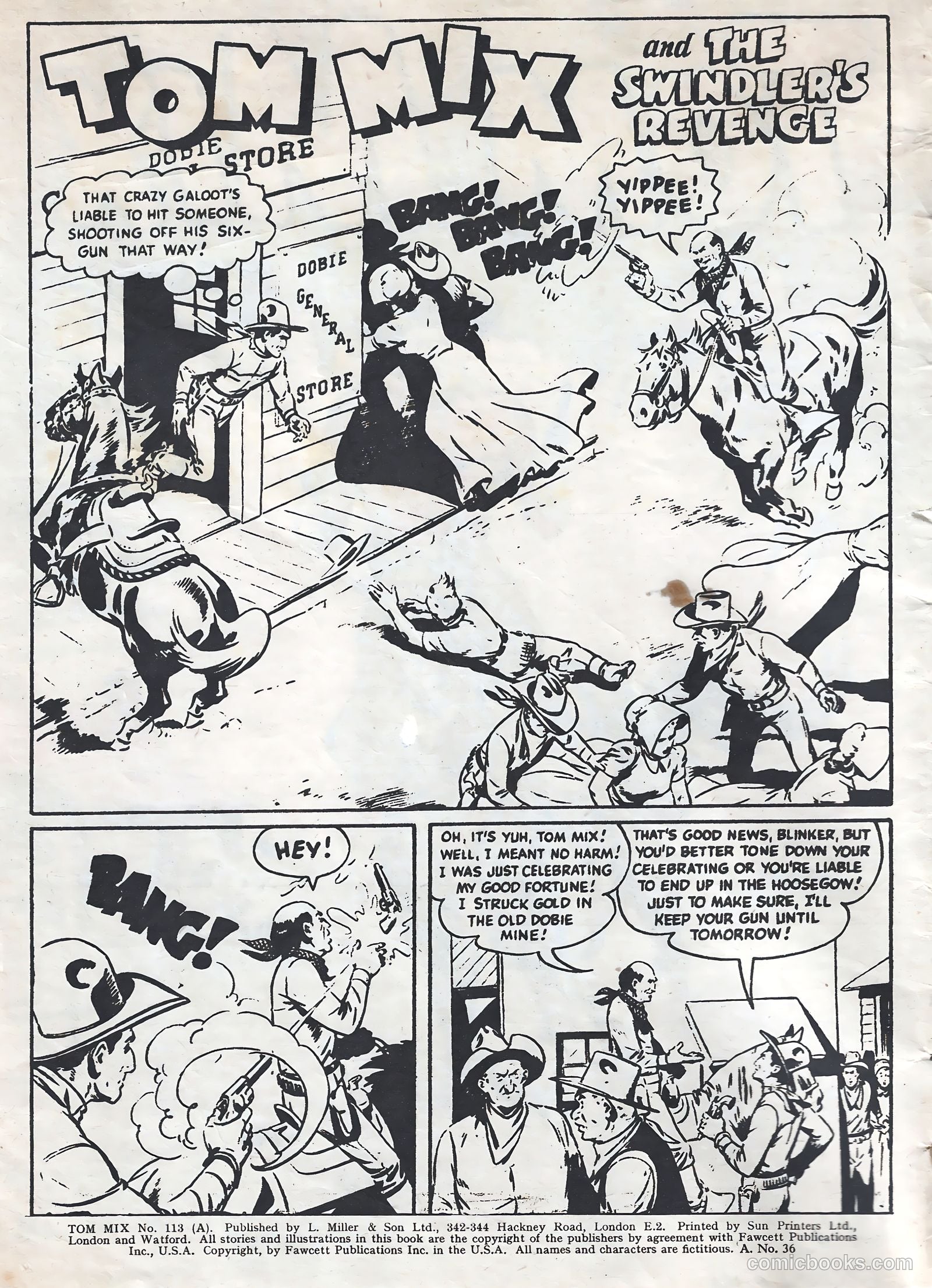 Tom Mix #113 — page 2 of 28