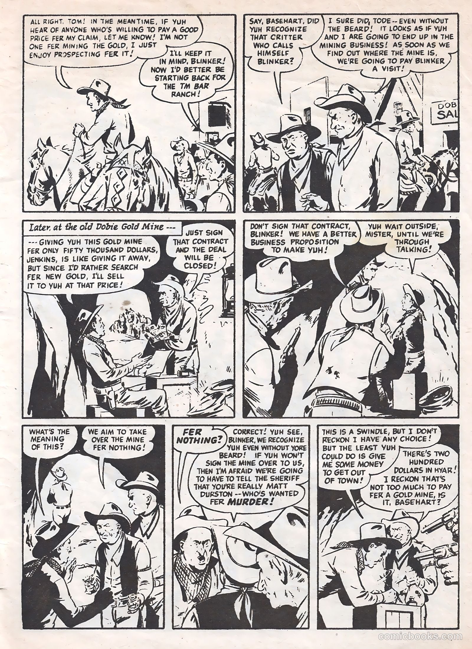 Tom Mix #113 — page 3 of 28