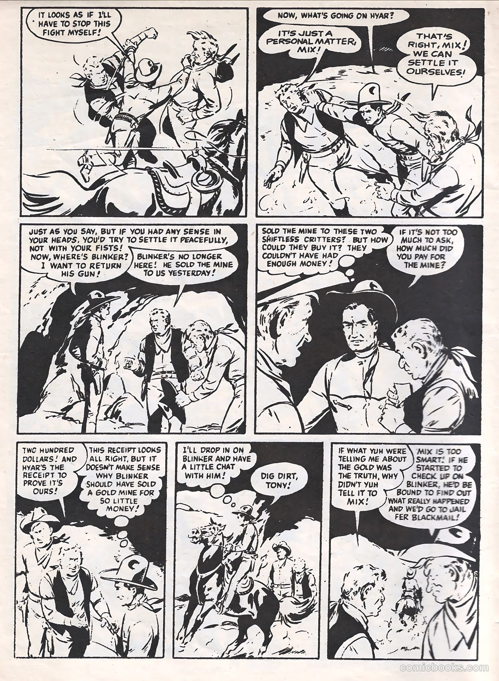 Tom Mix #113 — page 6 of 28