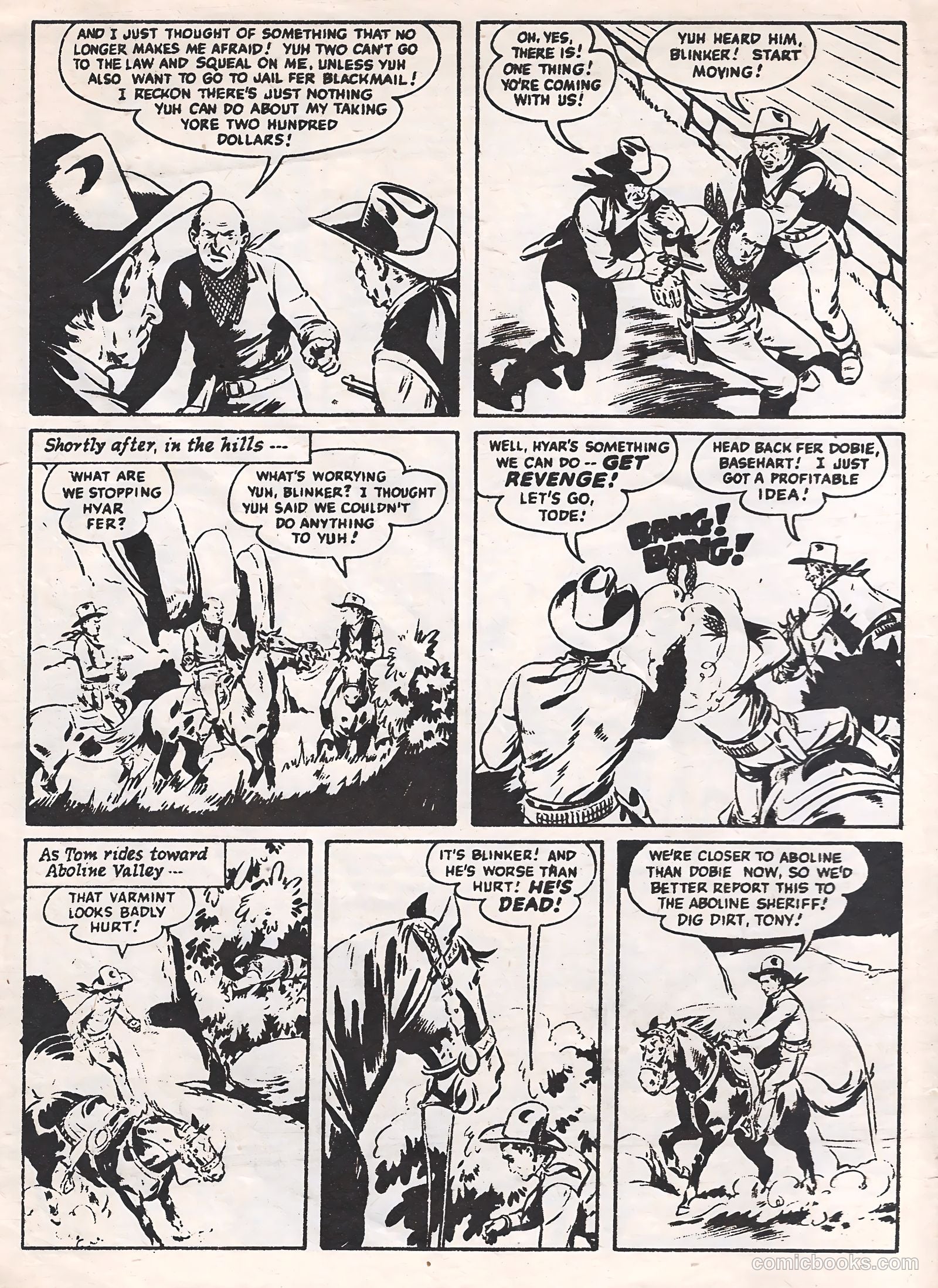 Tom Mix #113 — page 8 of 28