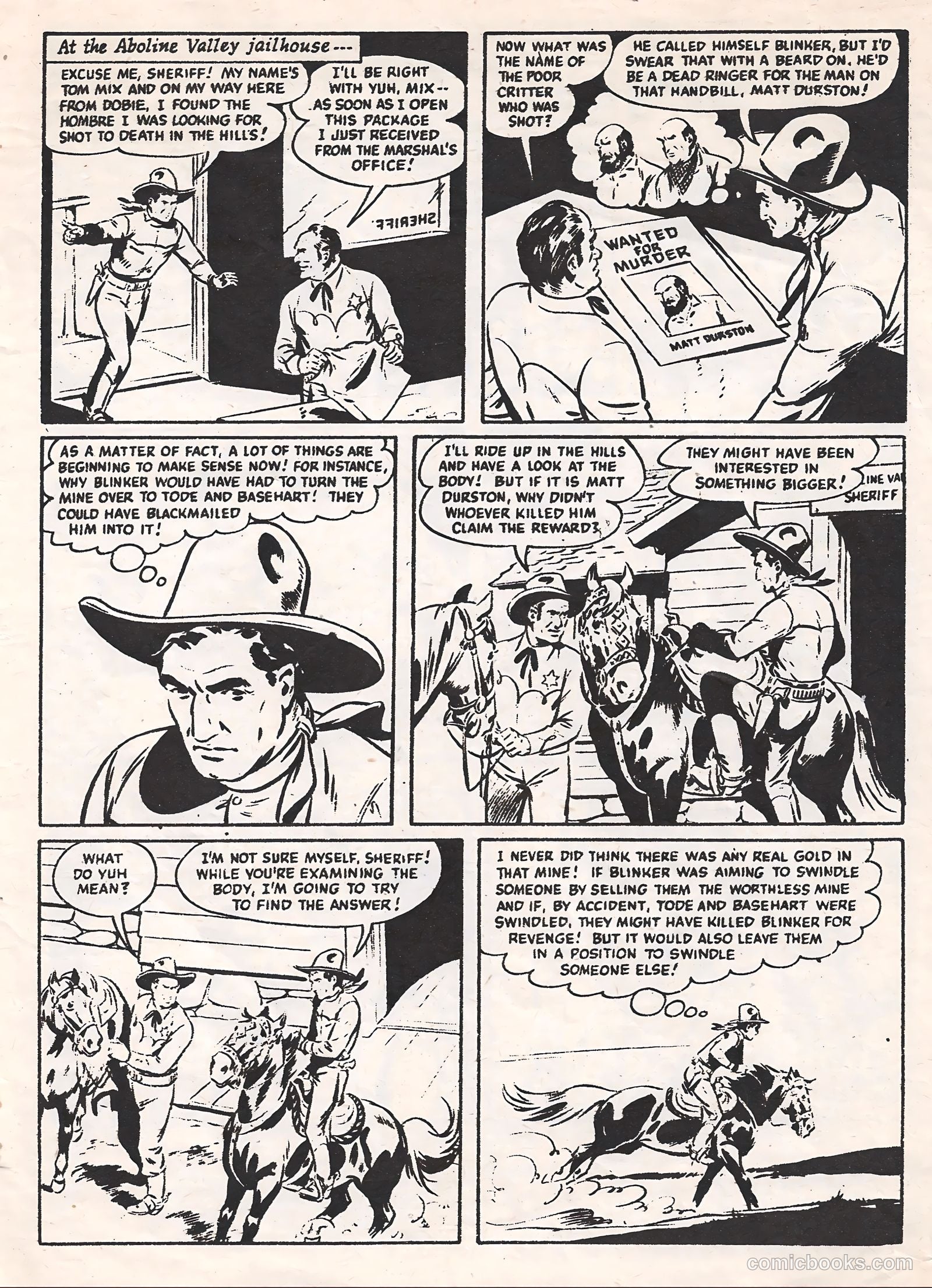 Tom Mix #113 — page 9 of 28