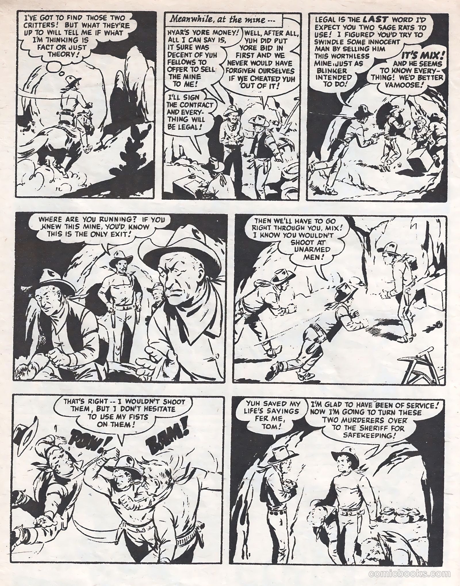 Tom Mix #113 — page 10 of 28