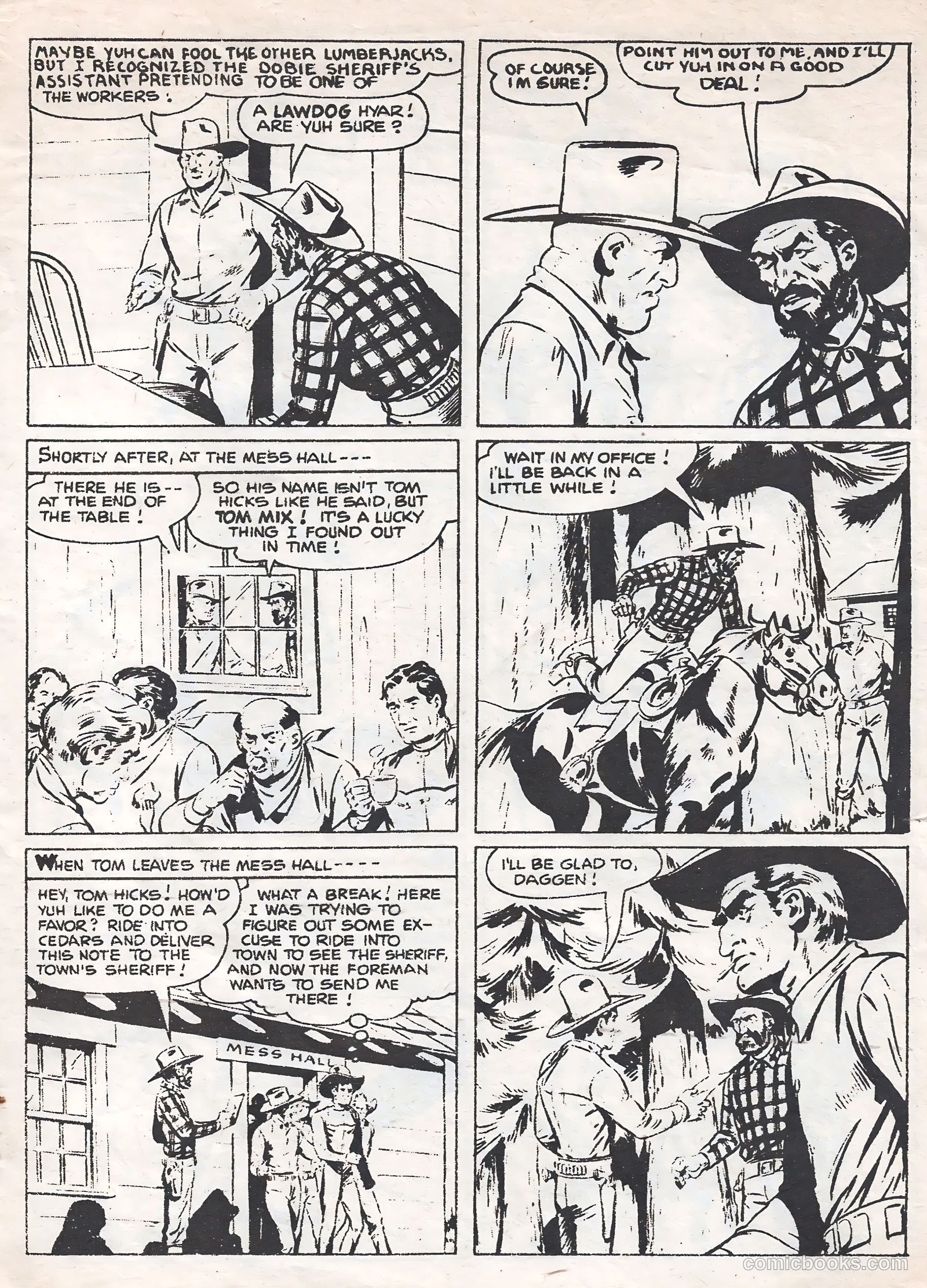 Tom Mix #113 — page 19 of 28