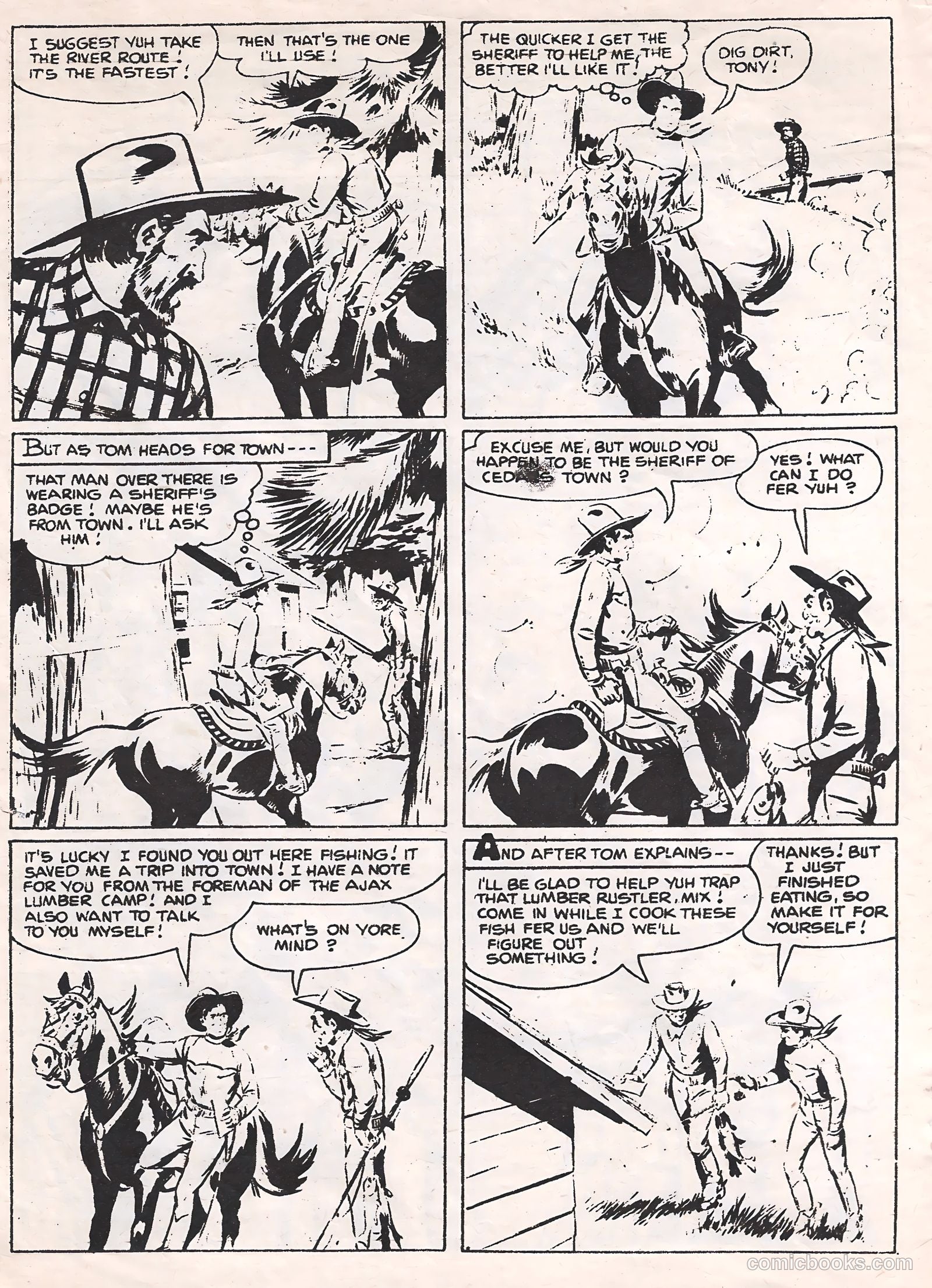 Tom Mix #113 — page 20 of 28