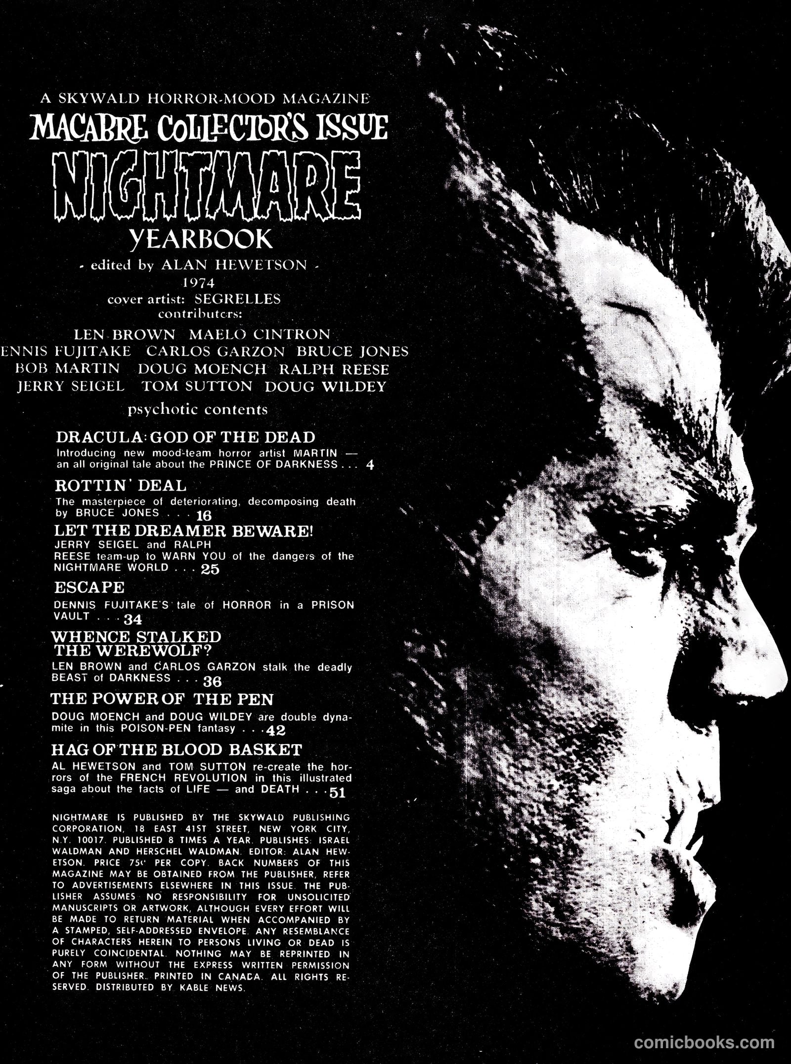 Nightmare #1974 — page 2 of 64
