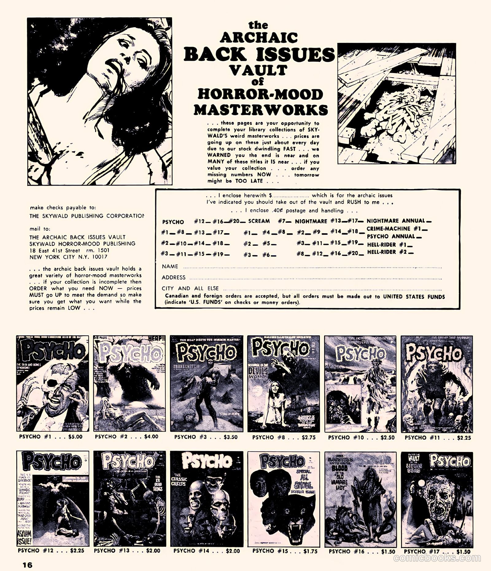 Psycho #22 — page 15 of 64