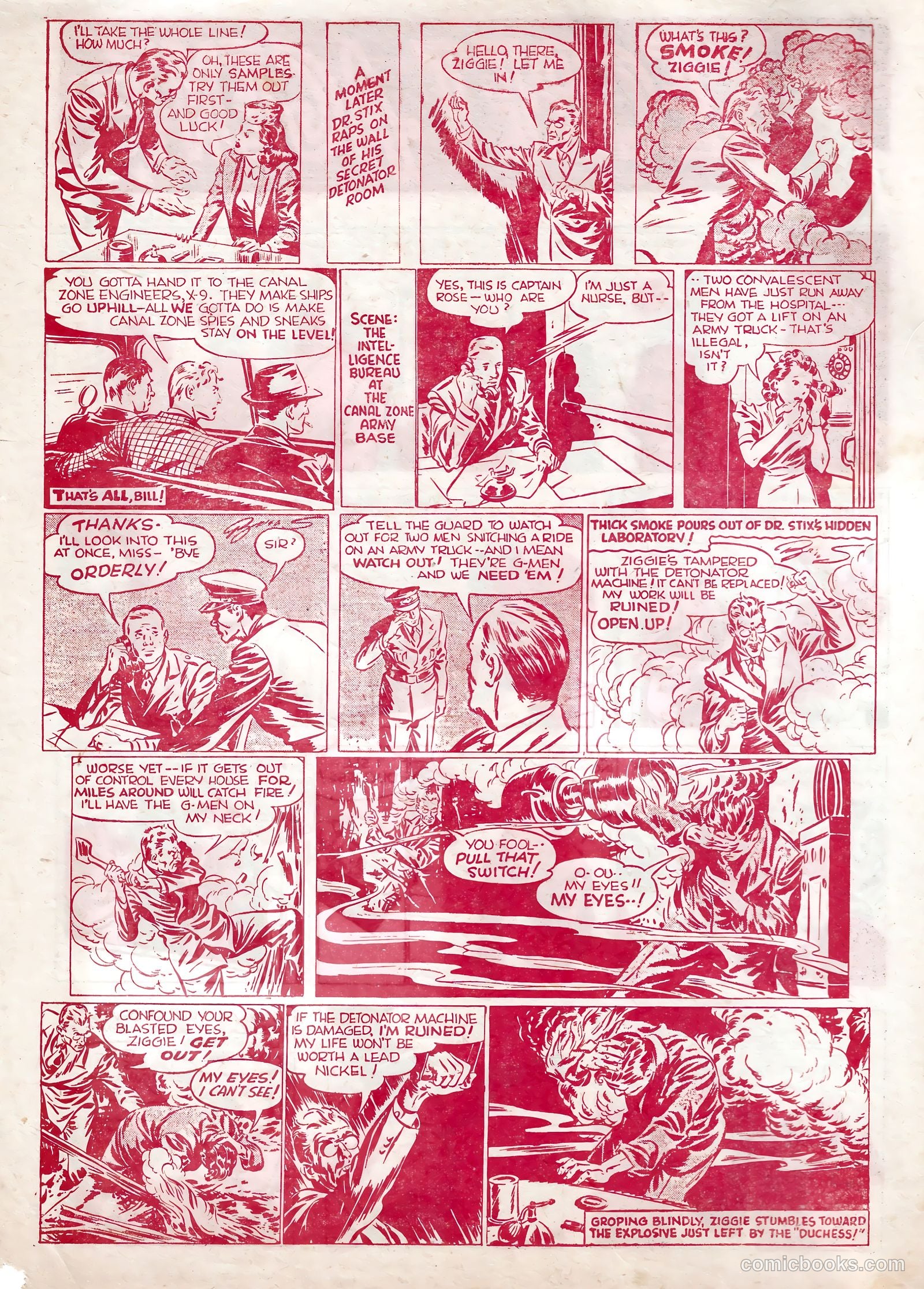 Secret Agent X-9 #5 — page 2 of 16
