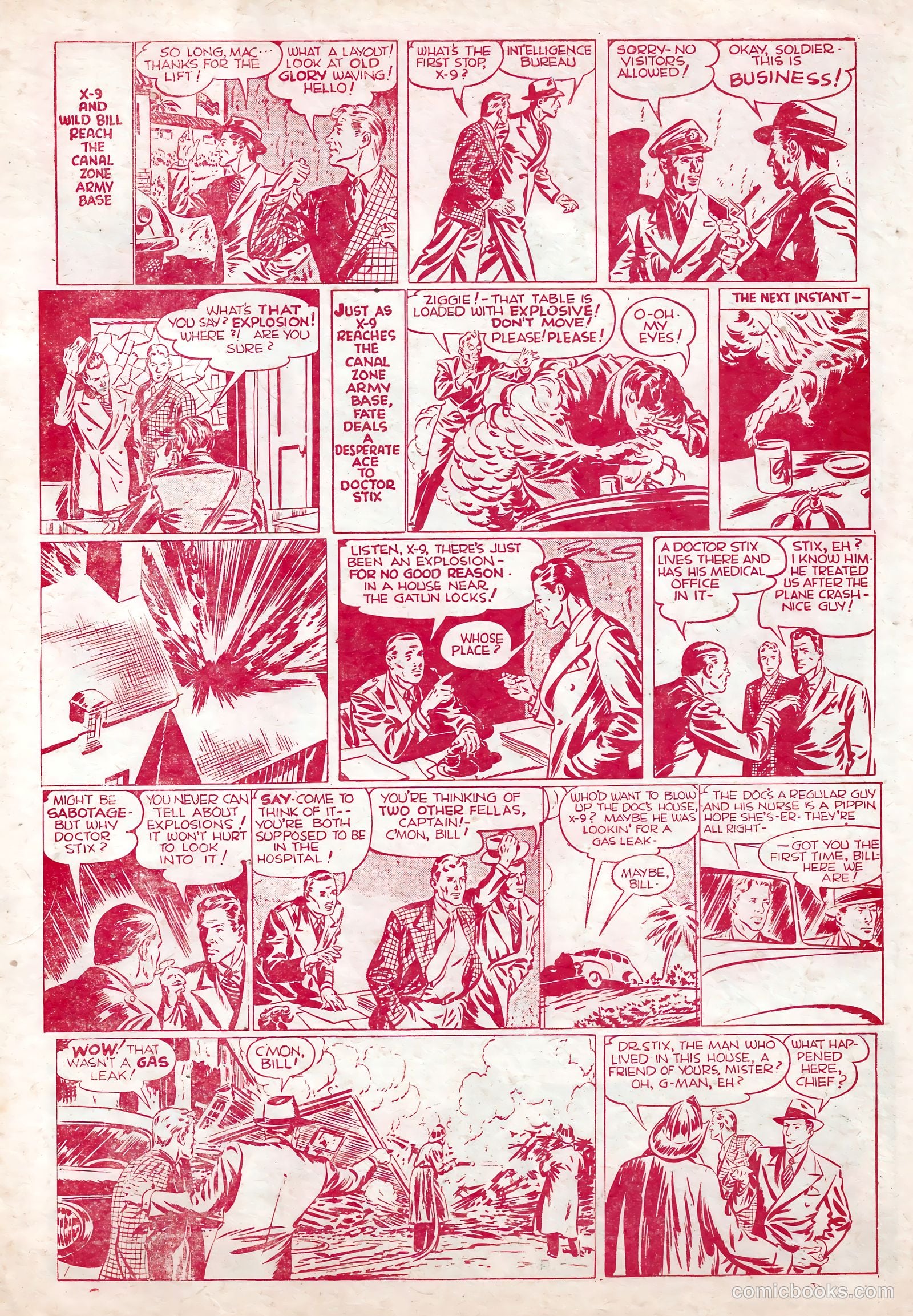 Secret Agent X-9 #5 — page 3 of 16