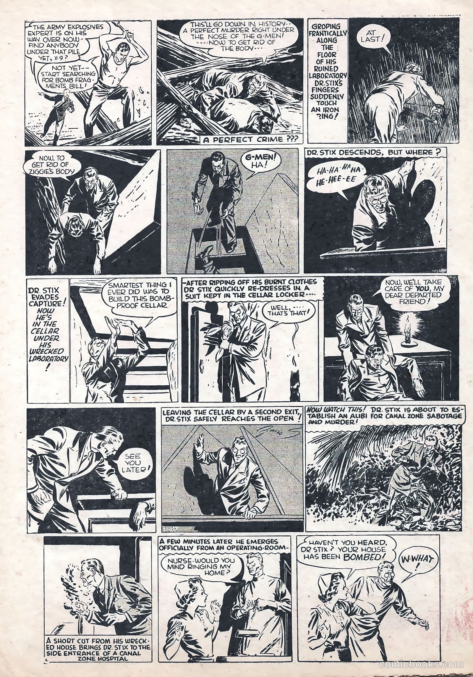 Secret Agent X-9 #5 — page 5 of 16