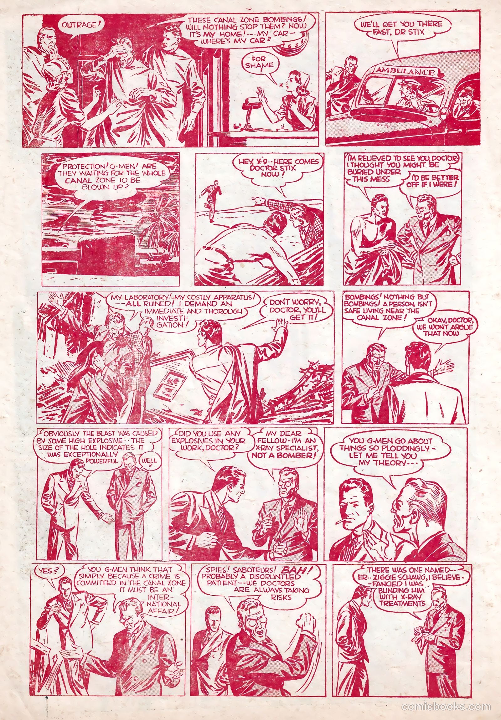 Secret Agent X-9 #5 — page 6 of 16