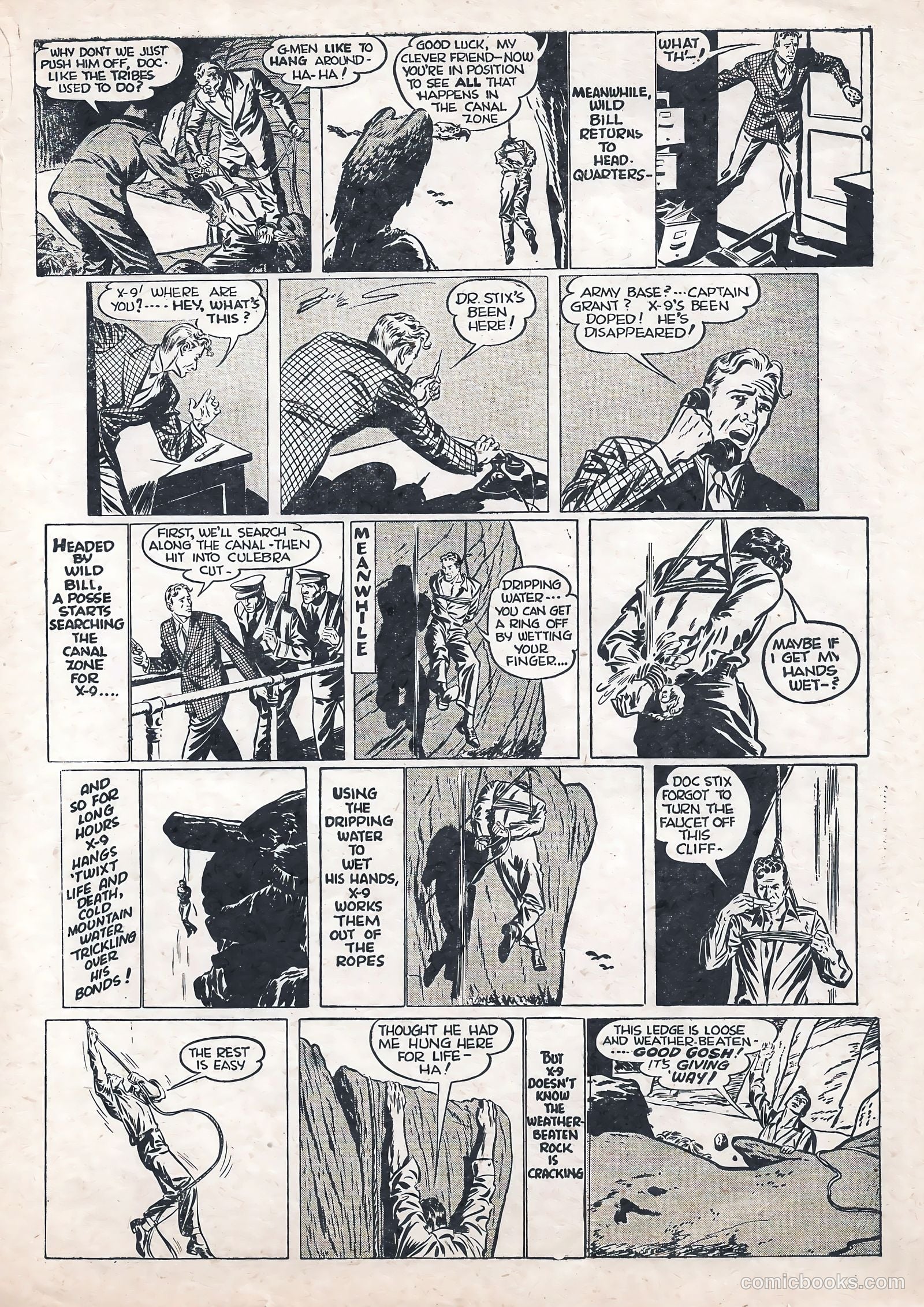 Secret Agent X-9 #5 — page 9 of 16