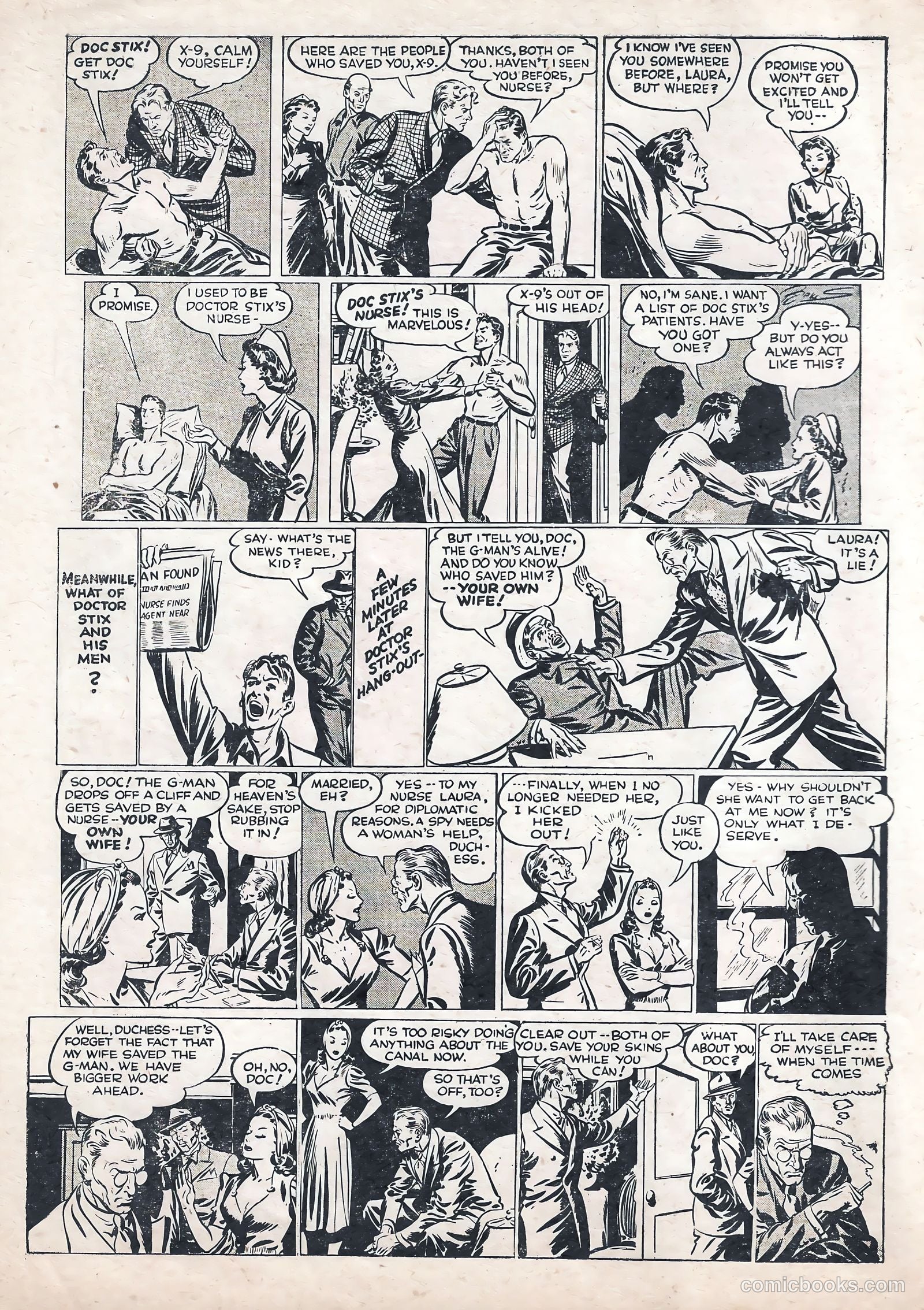 Secret Agent X-9 #5 — page 12 of 16