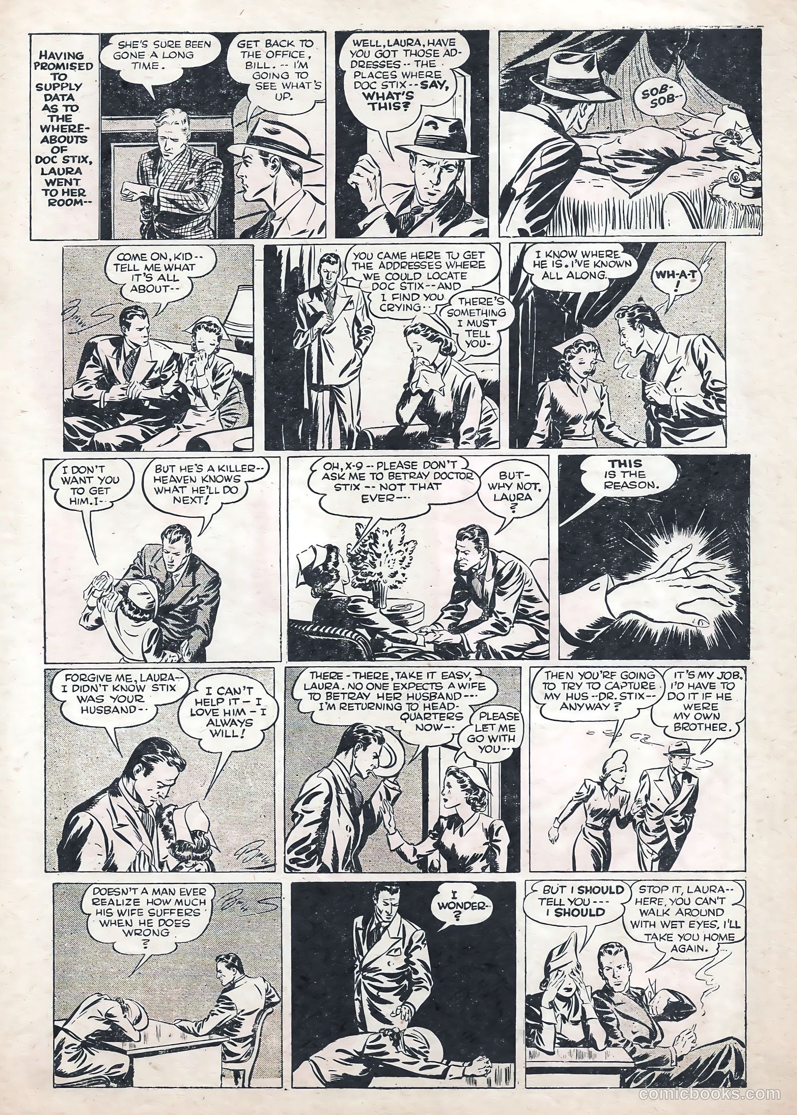 Secret Agent X-9 #5 — page 13 of 16