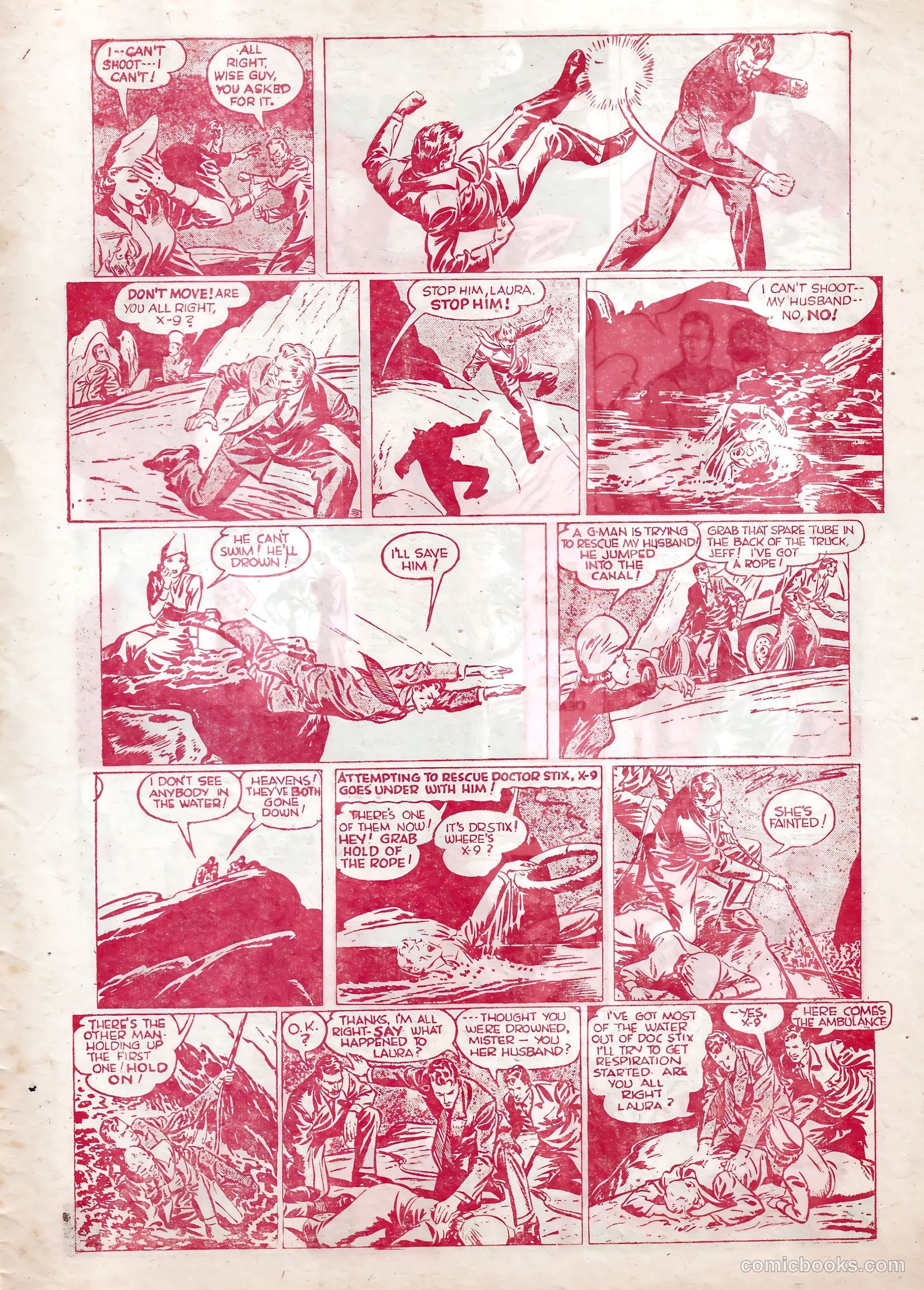 Secret Agent X-9 #5 — page 15 of 16