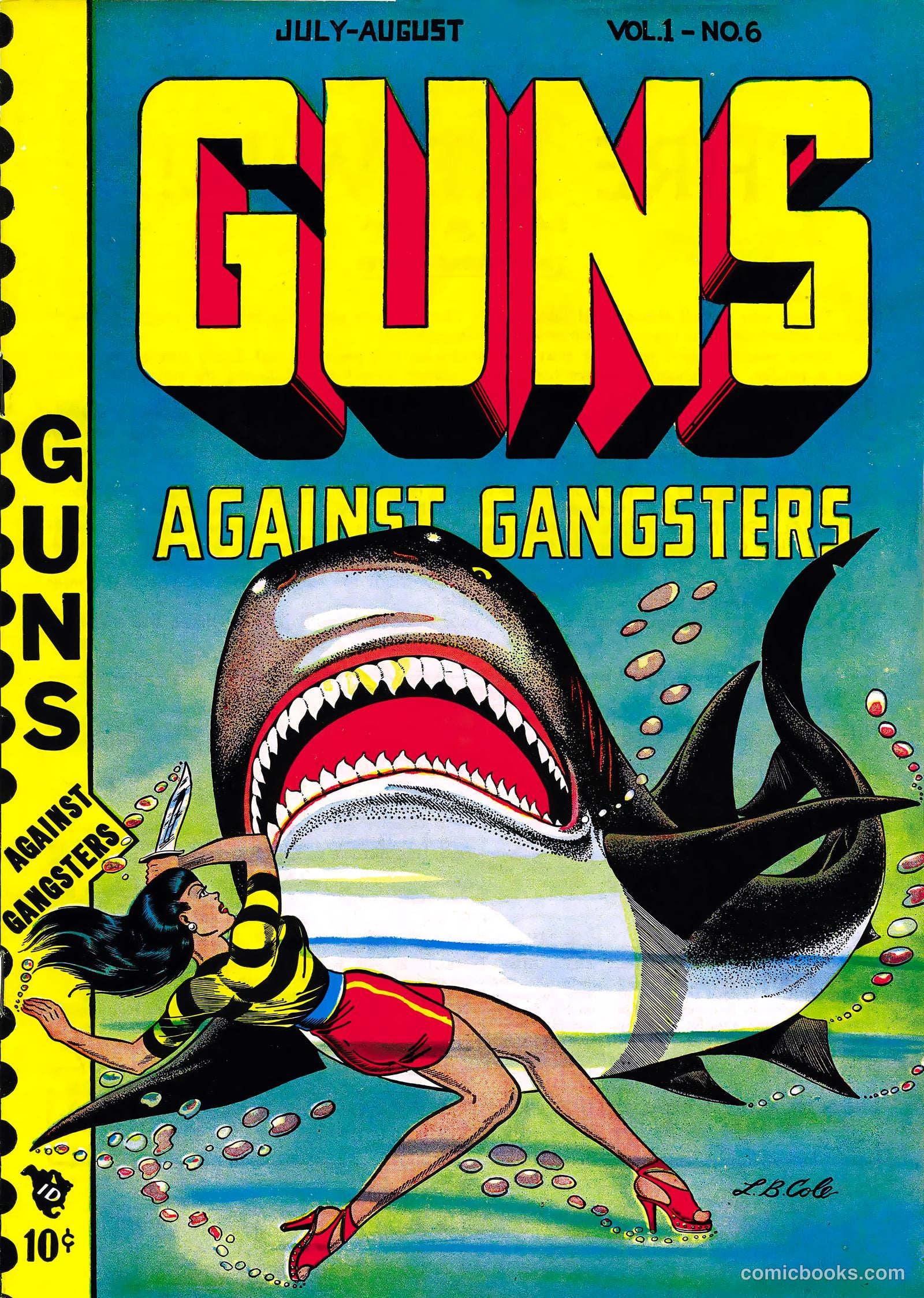 Guns Against Gangsters #6 — page 1 of 36