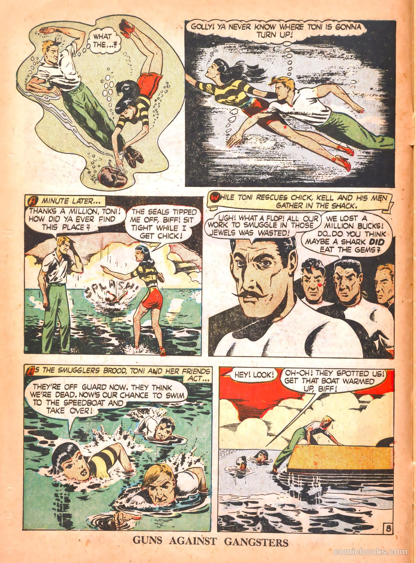 Guns Against Gangsters #6 — page 10 of 36