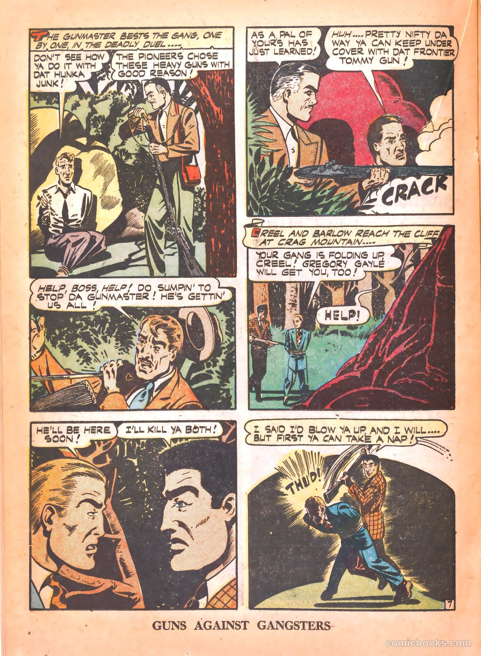 Guns Against Gangsters #6 — page 20 of 36
