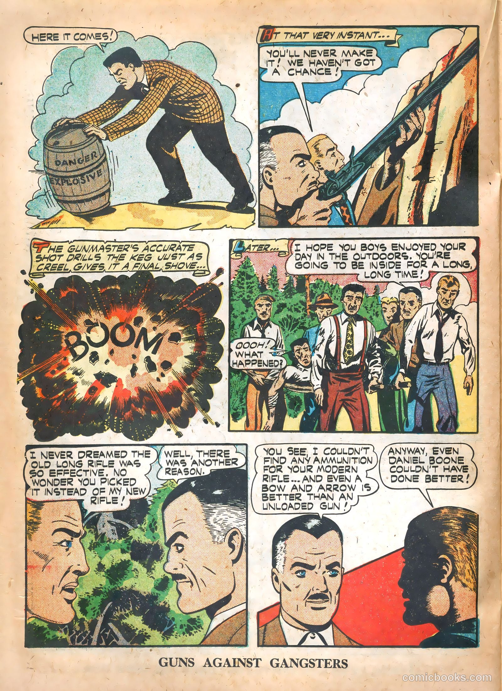 Guns Against Gangsters #6 — page 22 of 36