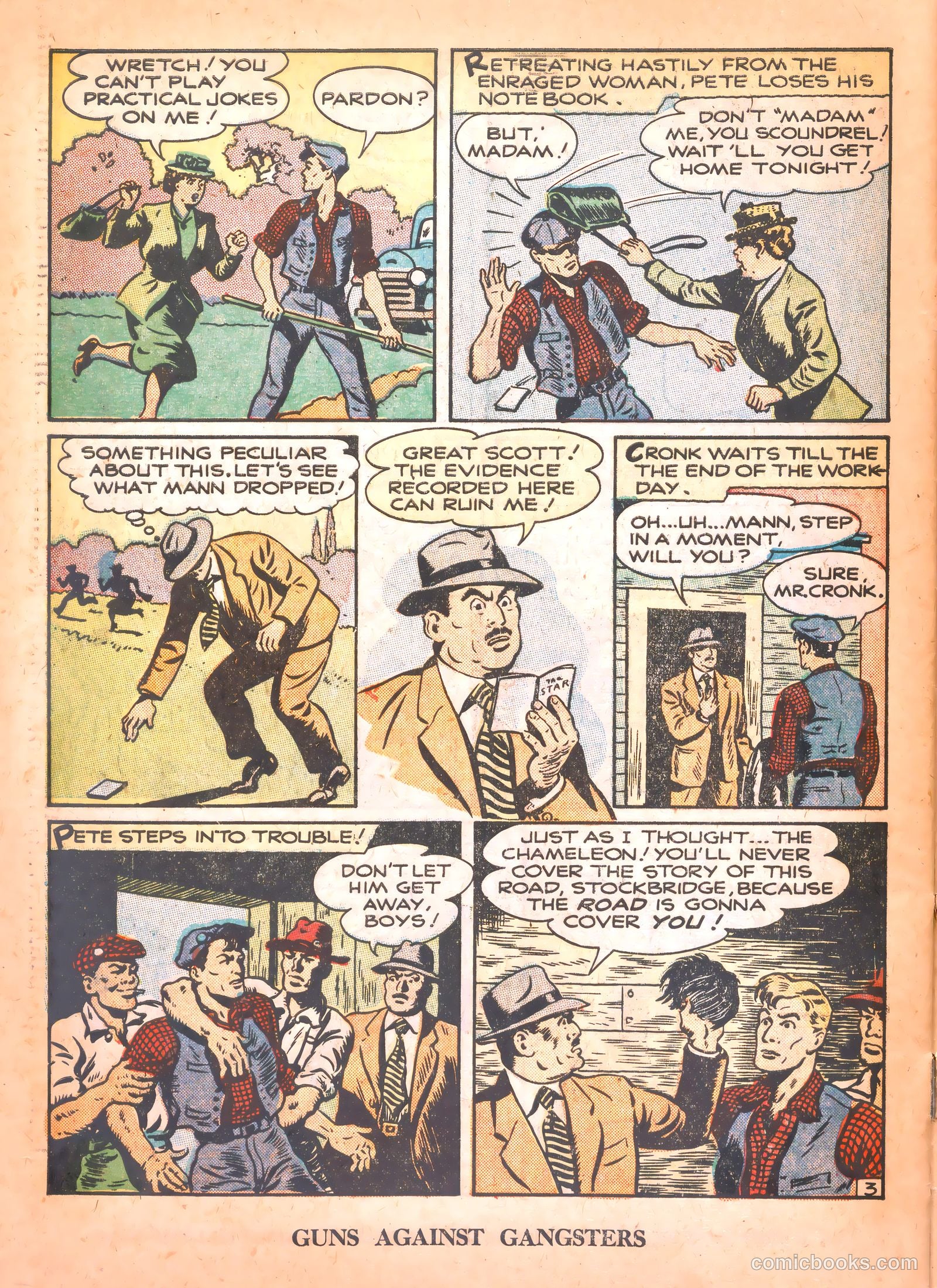 Guns Against Gangsters #6 — page 30 of 36