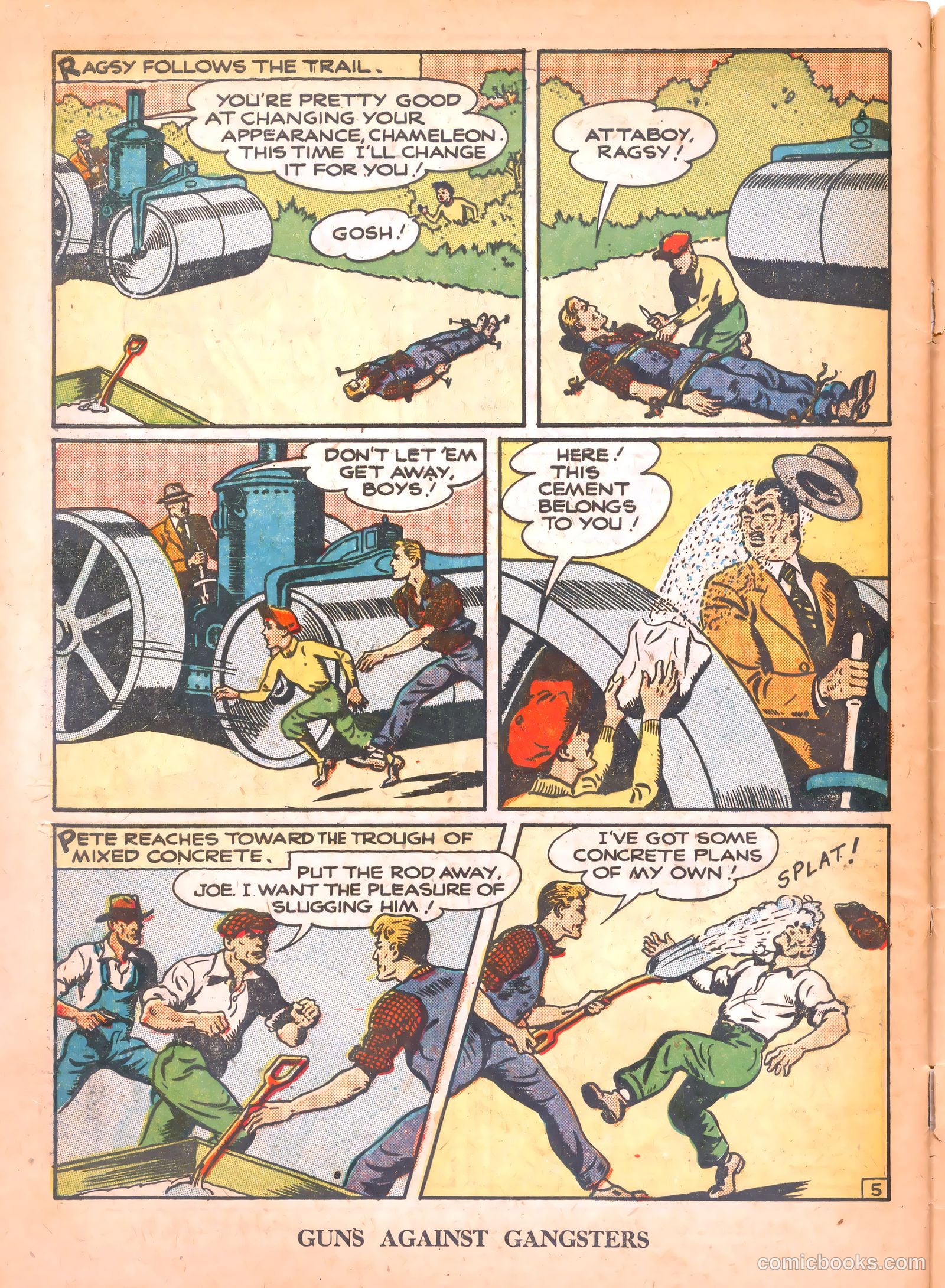 Guns Against Gangsters #6 — page 32 of 36
