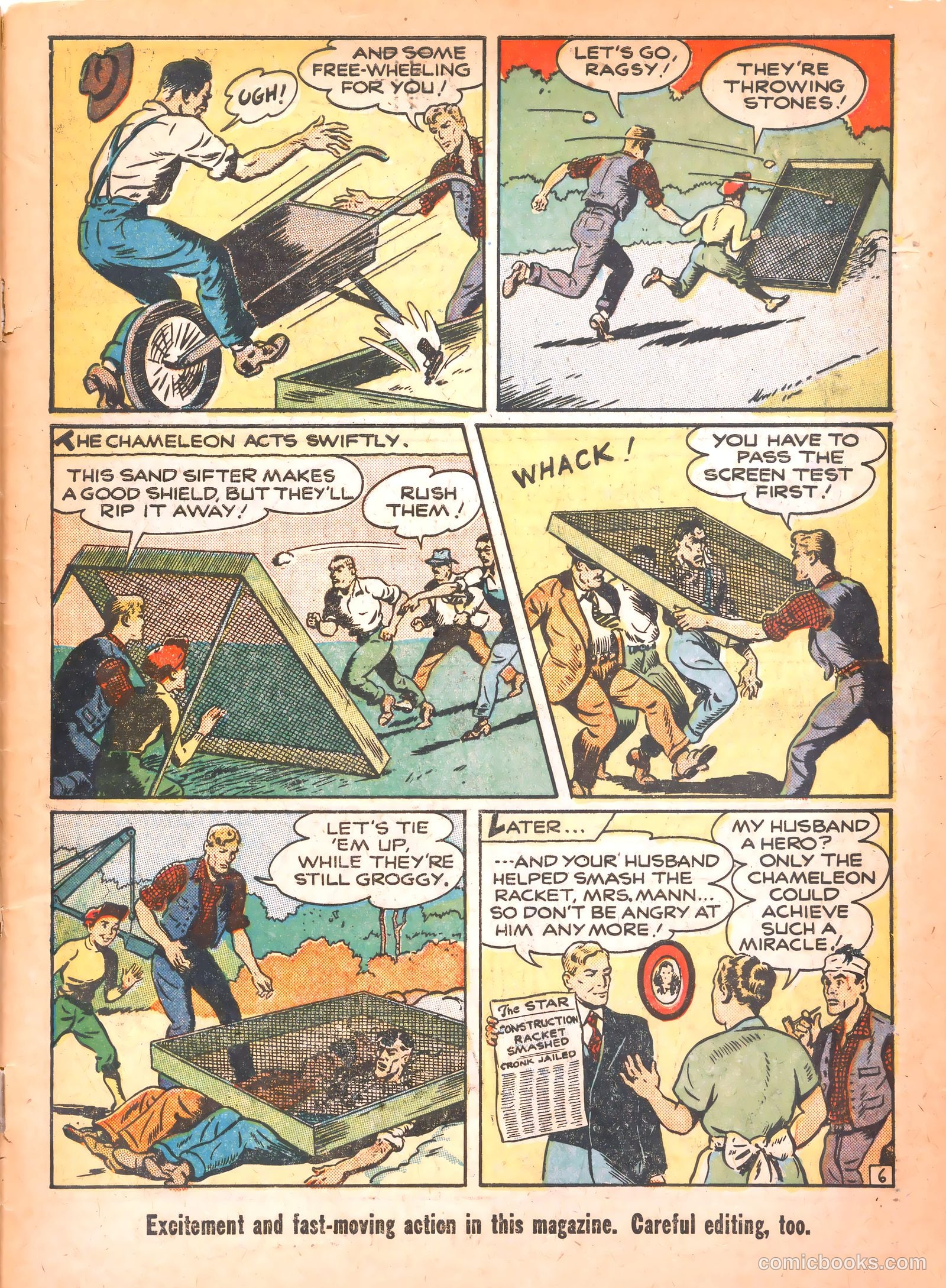 Guns Against Gangsters #6 — page 33 of 36