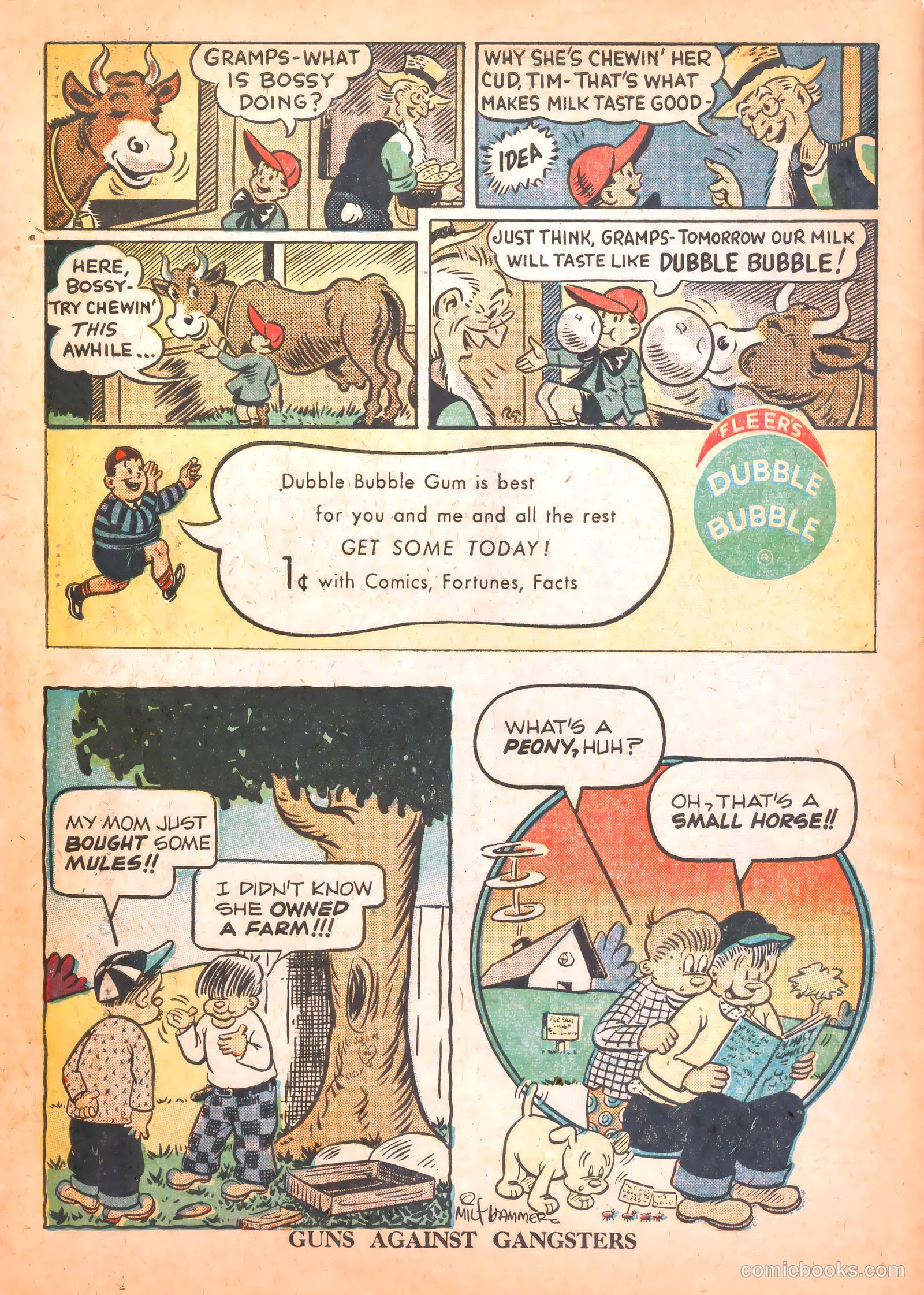 Guns Against Gangsters #6 — page 34 of 36