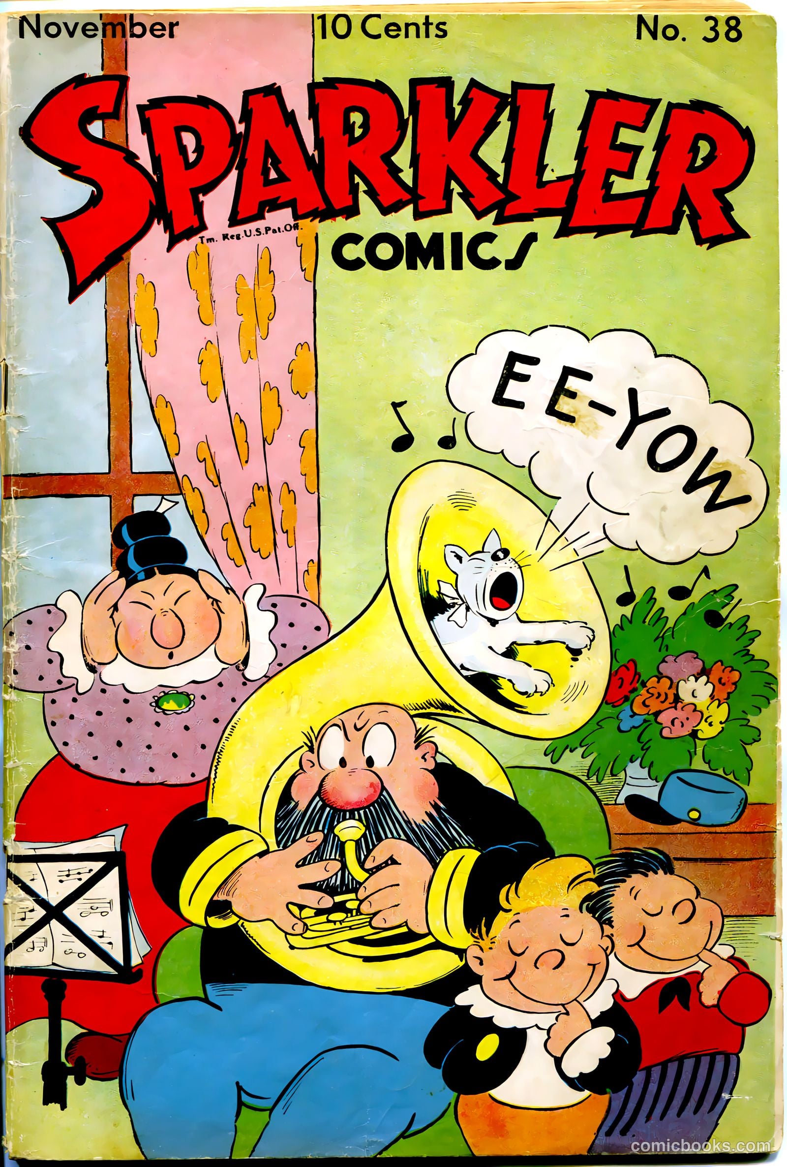 Sparkler Comics #38 — page 1 of 41
