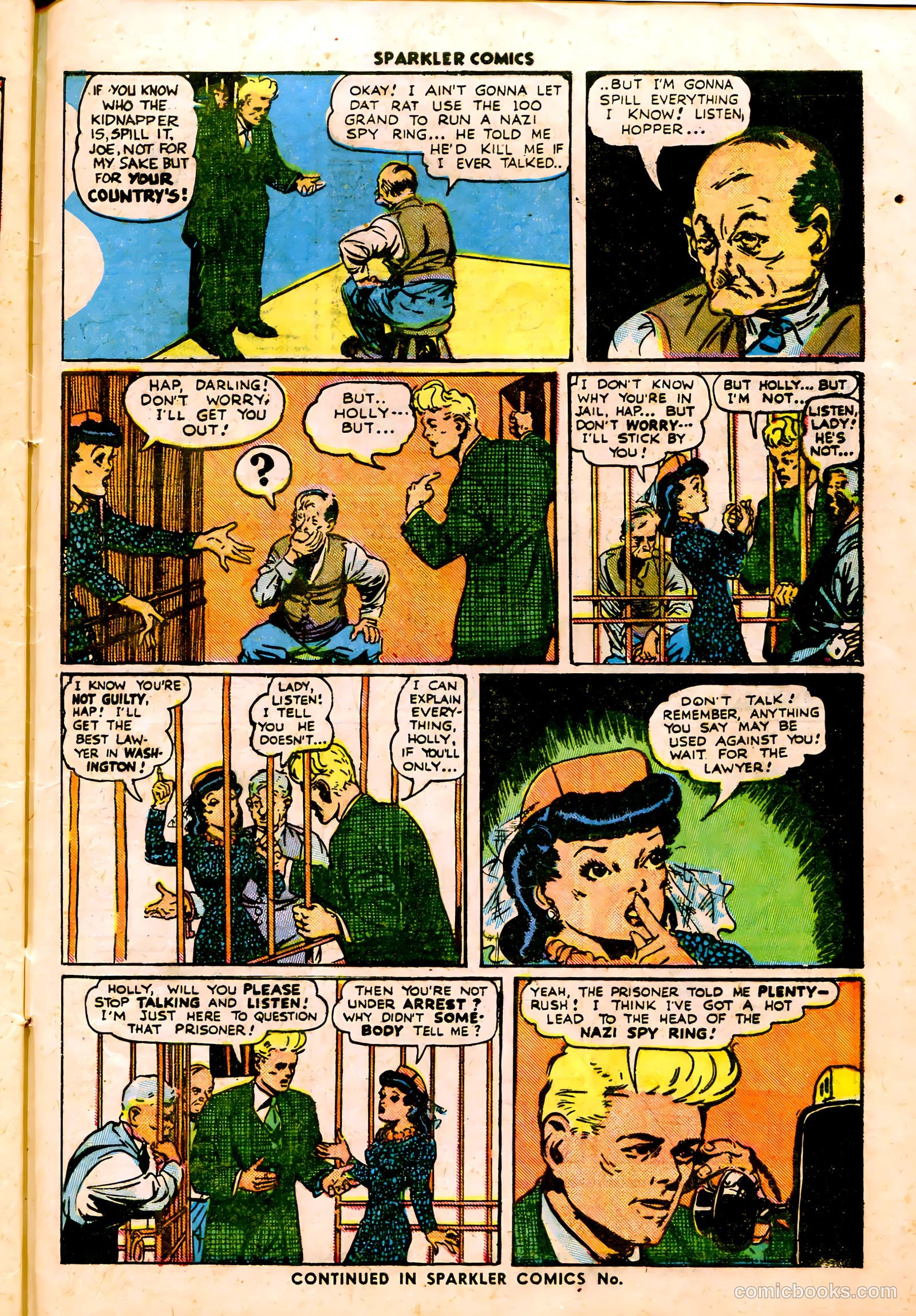 Sparkler Comics #38 — page 32 of 41