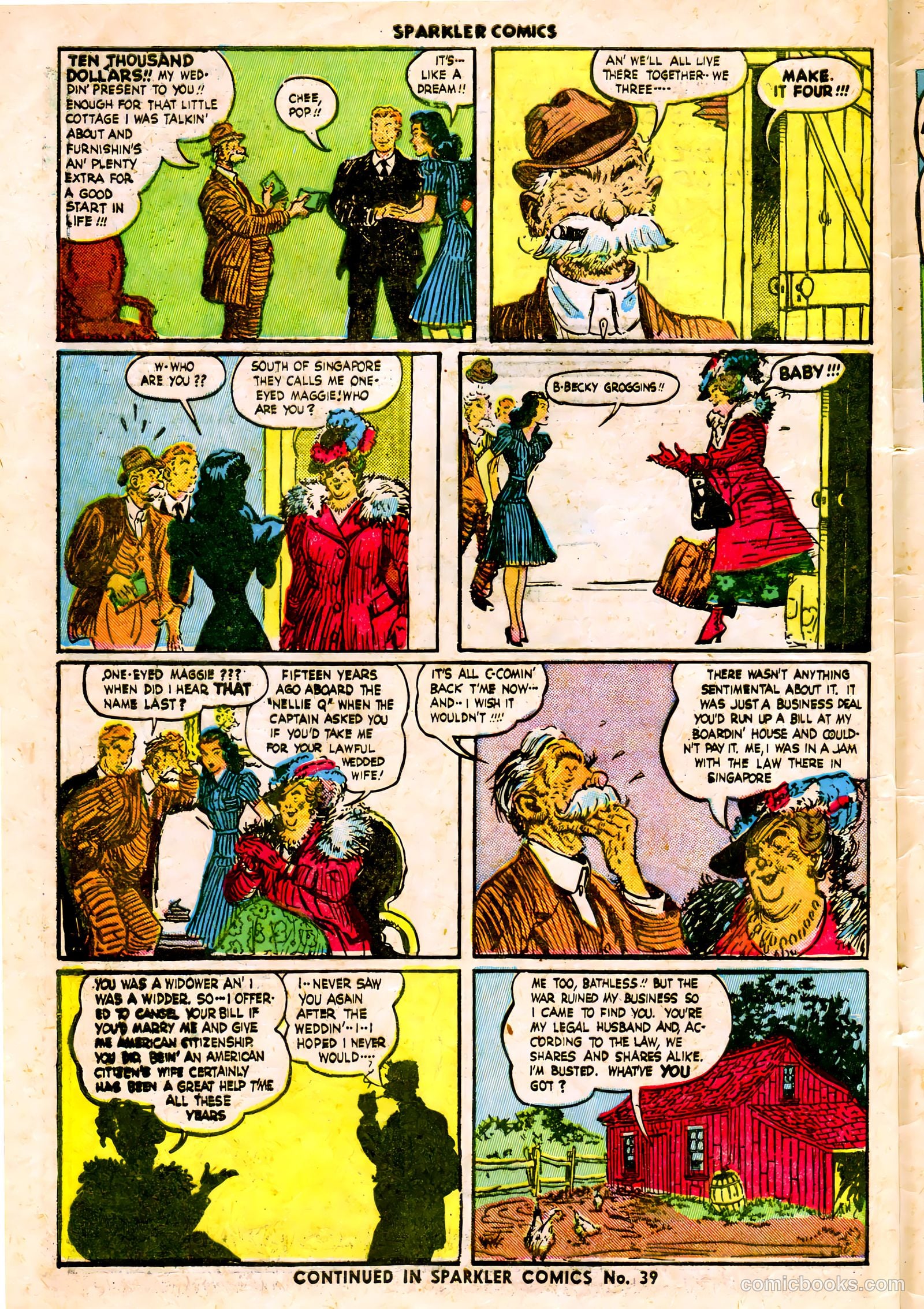 Sparkler Comics #38 — page 37 of 41