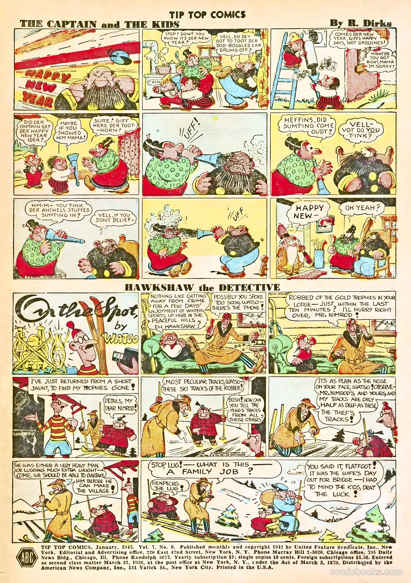 Tip Top Comics #81 — page 3 of 61