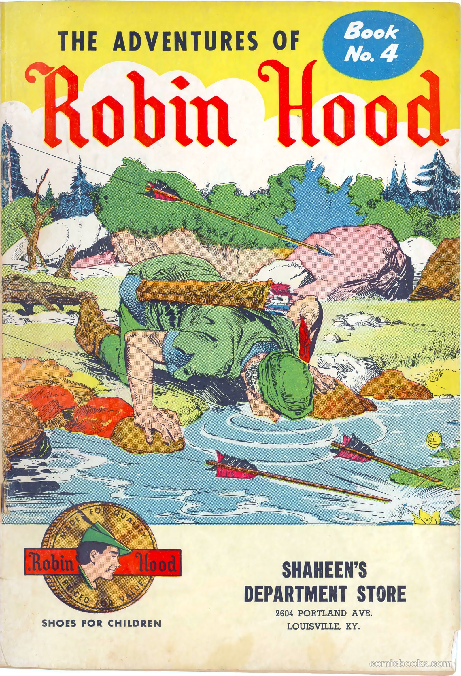 The Adventures of Robin Hood #4 — page 1 of 36