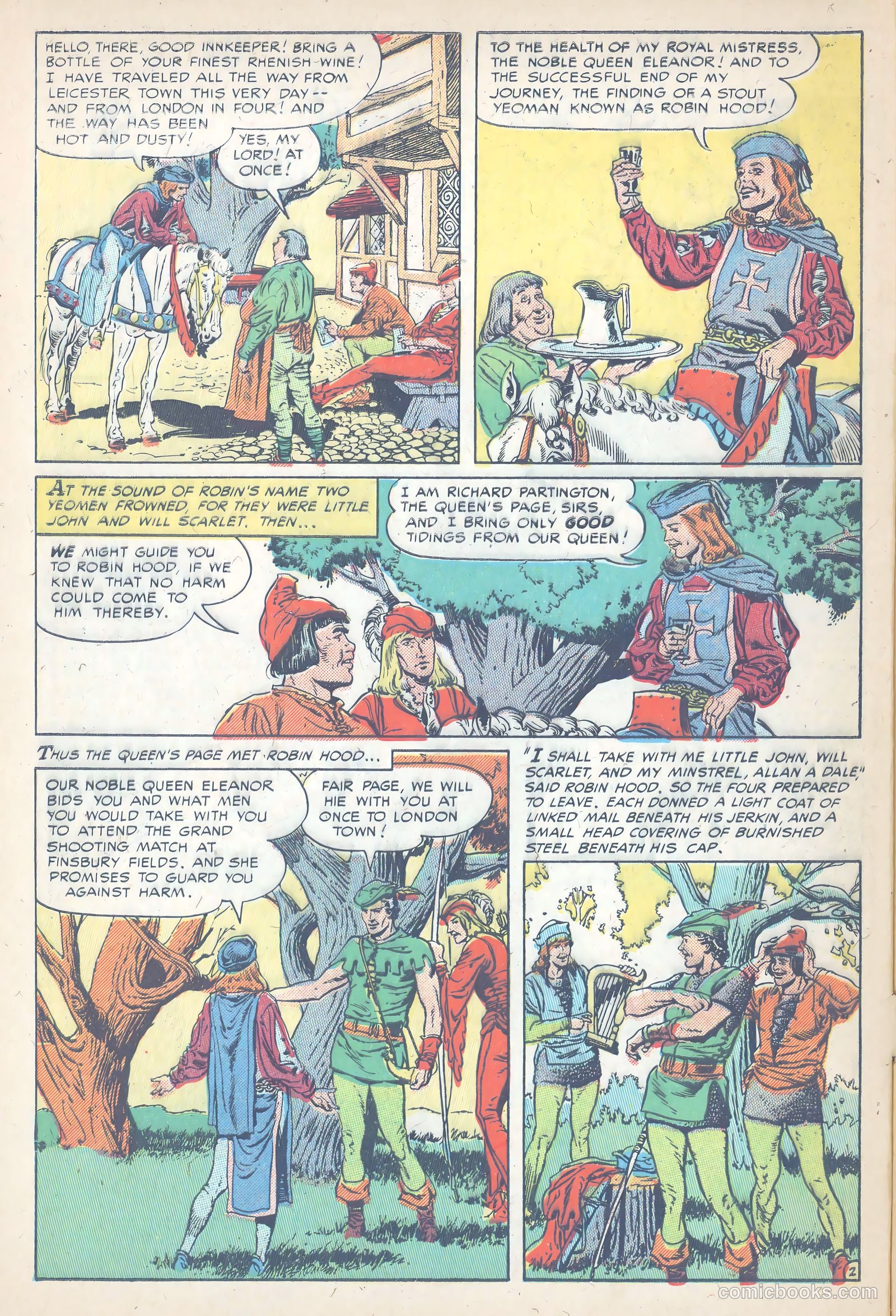 The Adventures of Robin Hood #4 — page 4 of 36