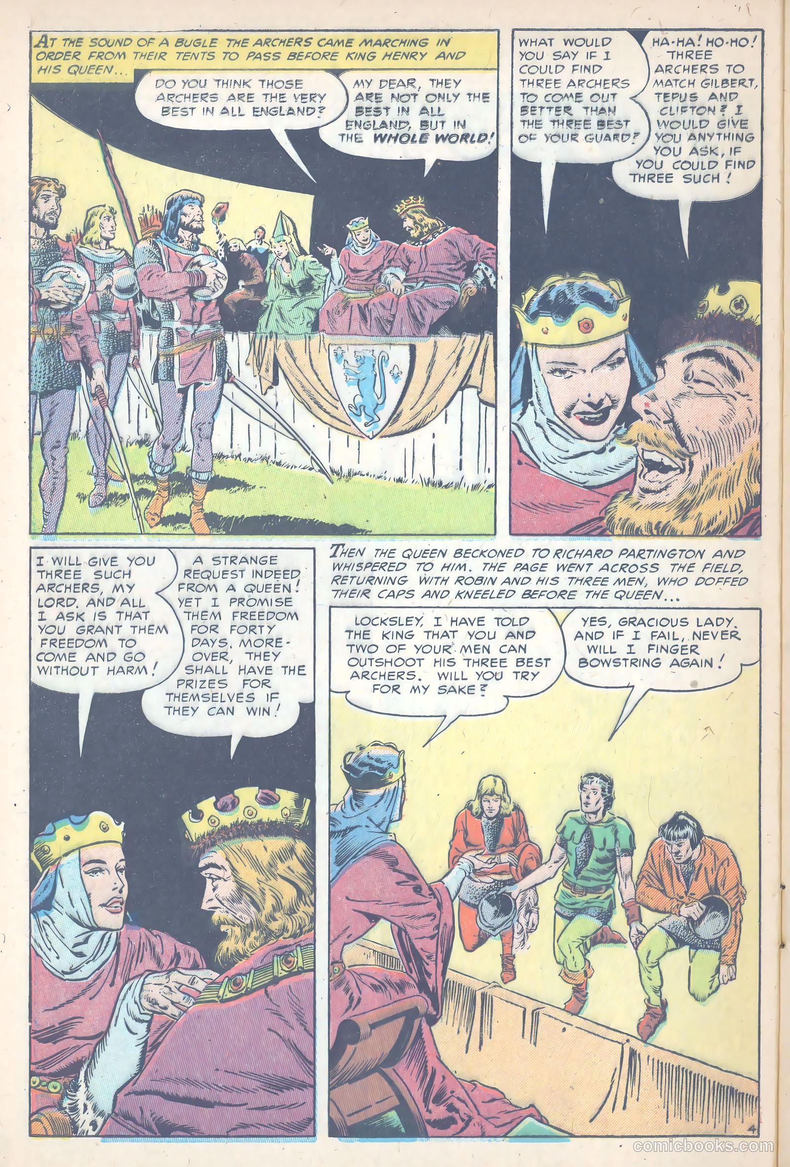The Adventures of Robin Hood #4 — page 6 of 36