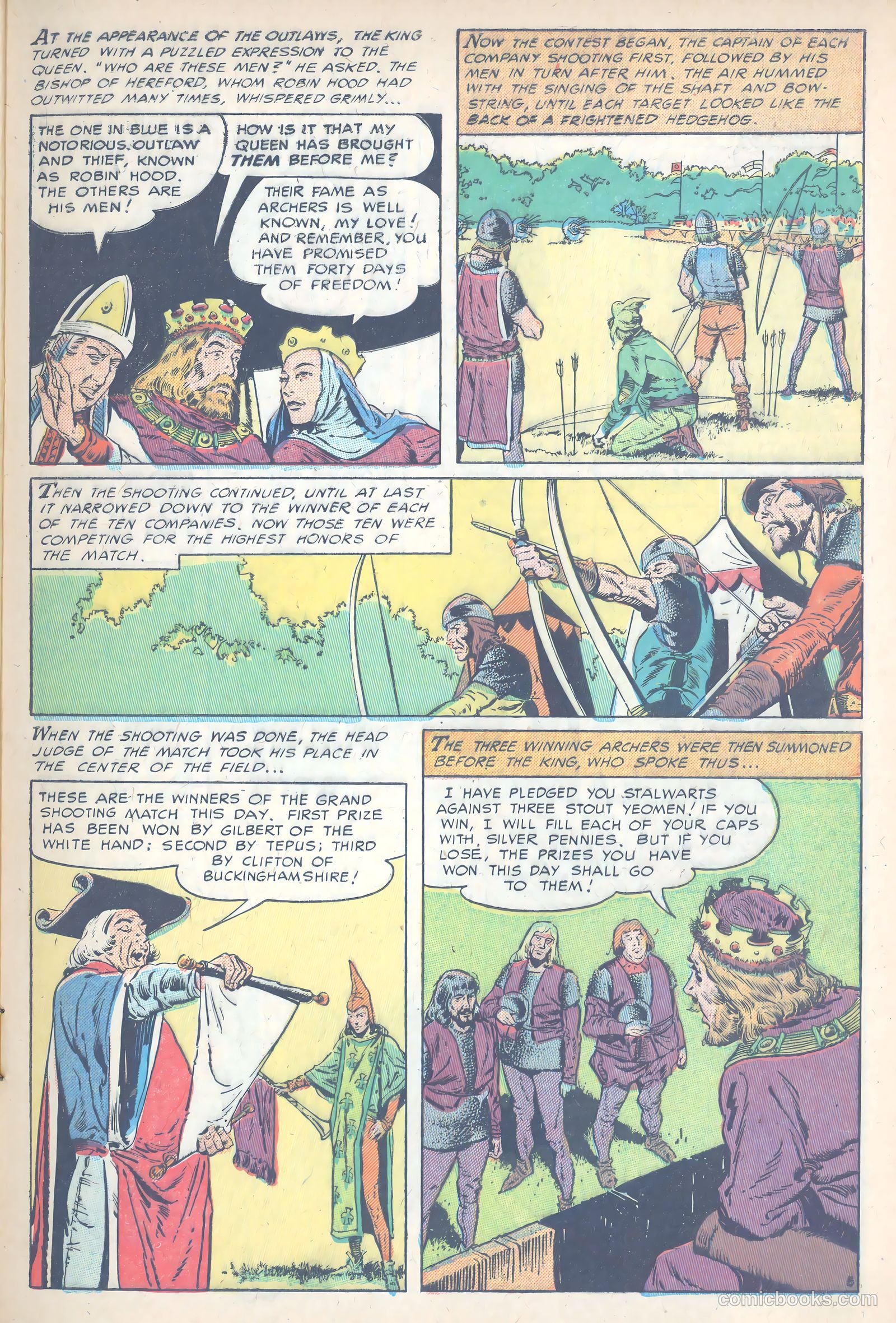 The Adventures of Robin Hood #4 — page 7 of 36