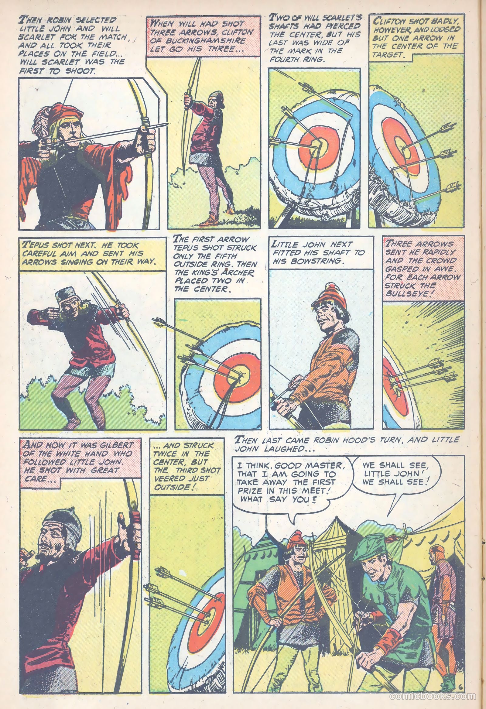 The Adventures of Robin Hood #4 — page 8 of 36