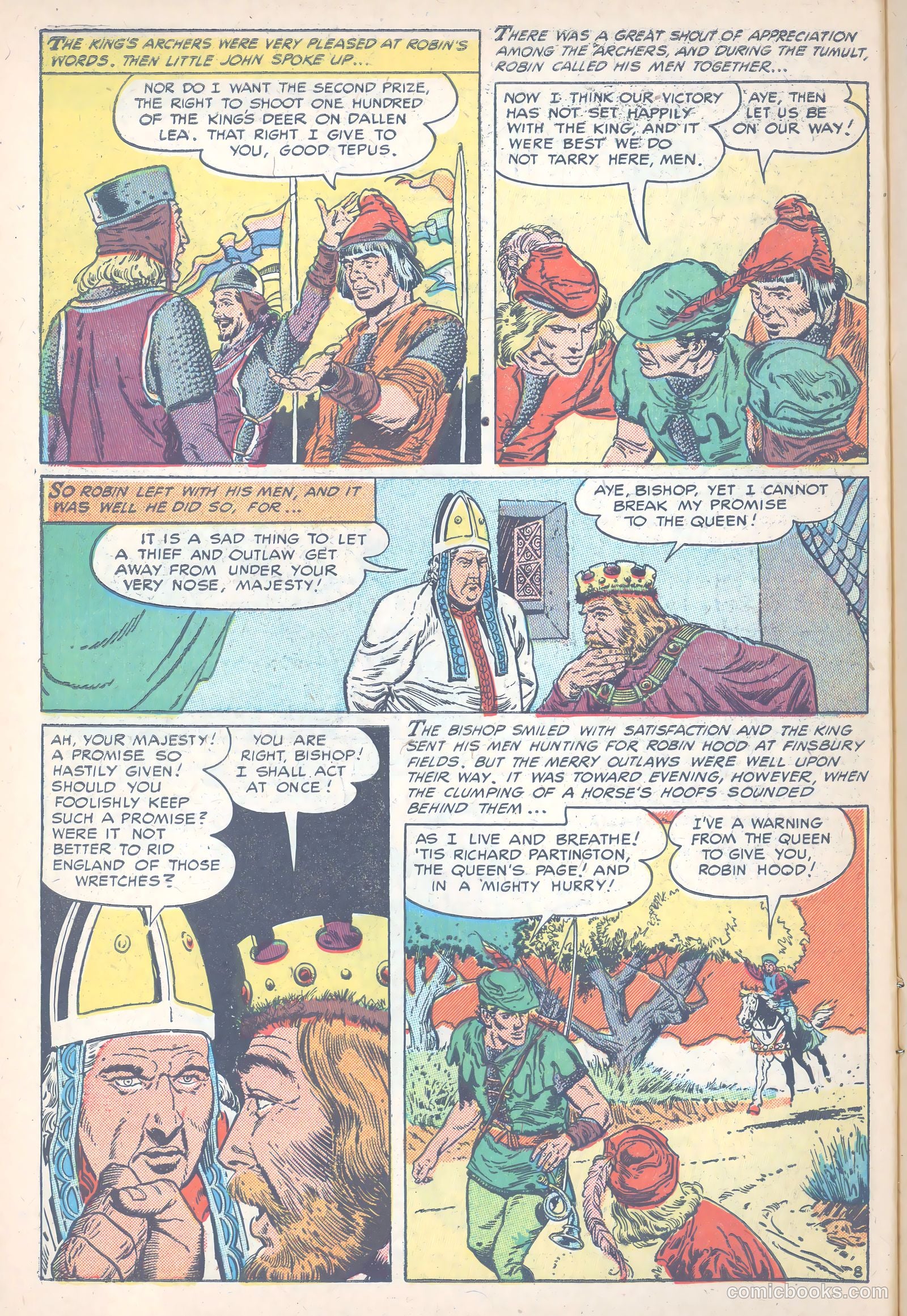 The Adventures of Robin Hood #4 — page 10 of 36