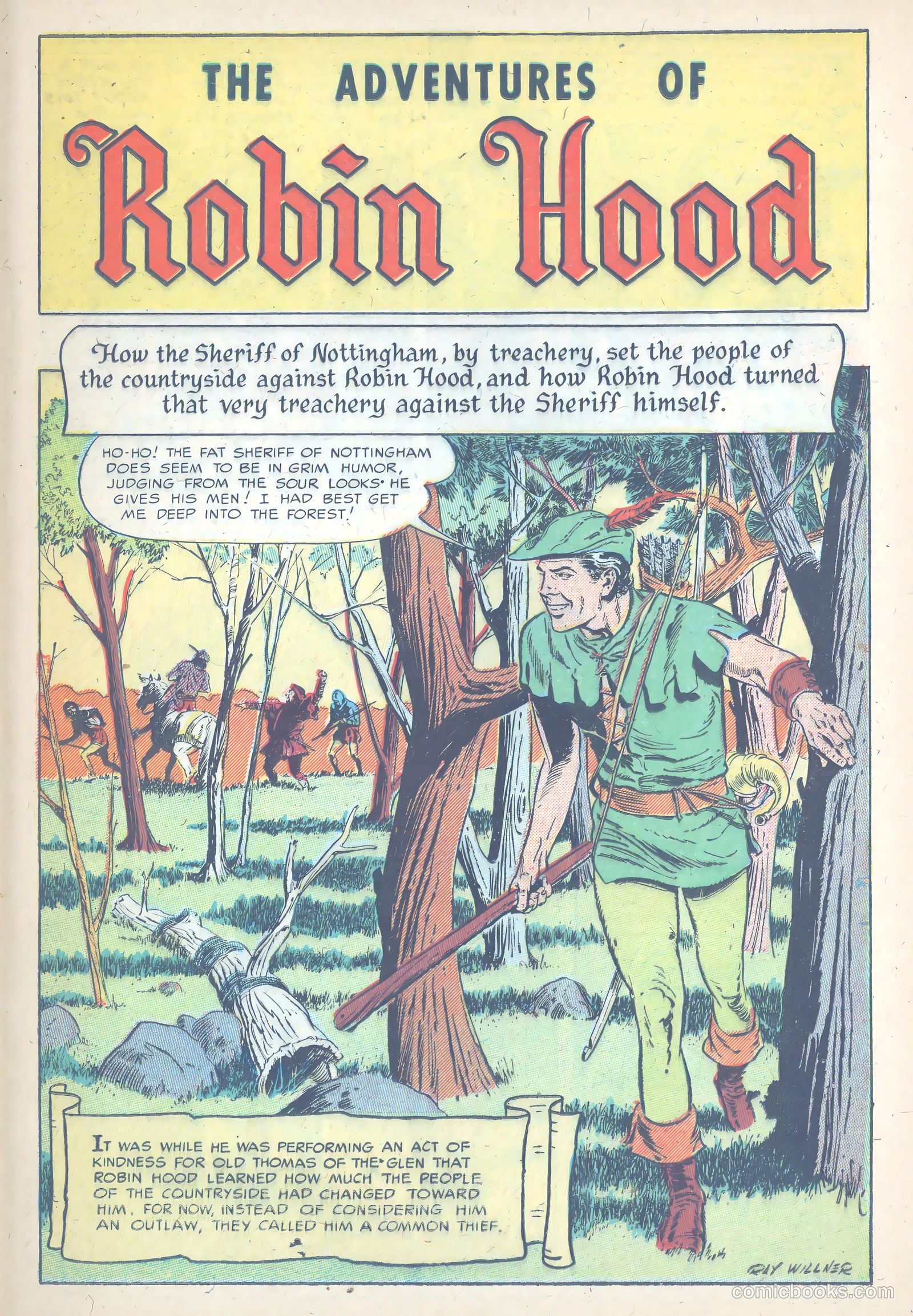 The Adventures of Robin Hood #4 — page 25 of 36