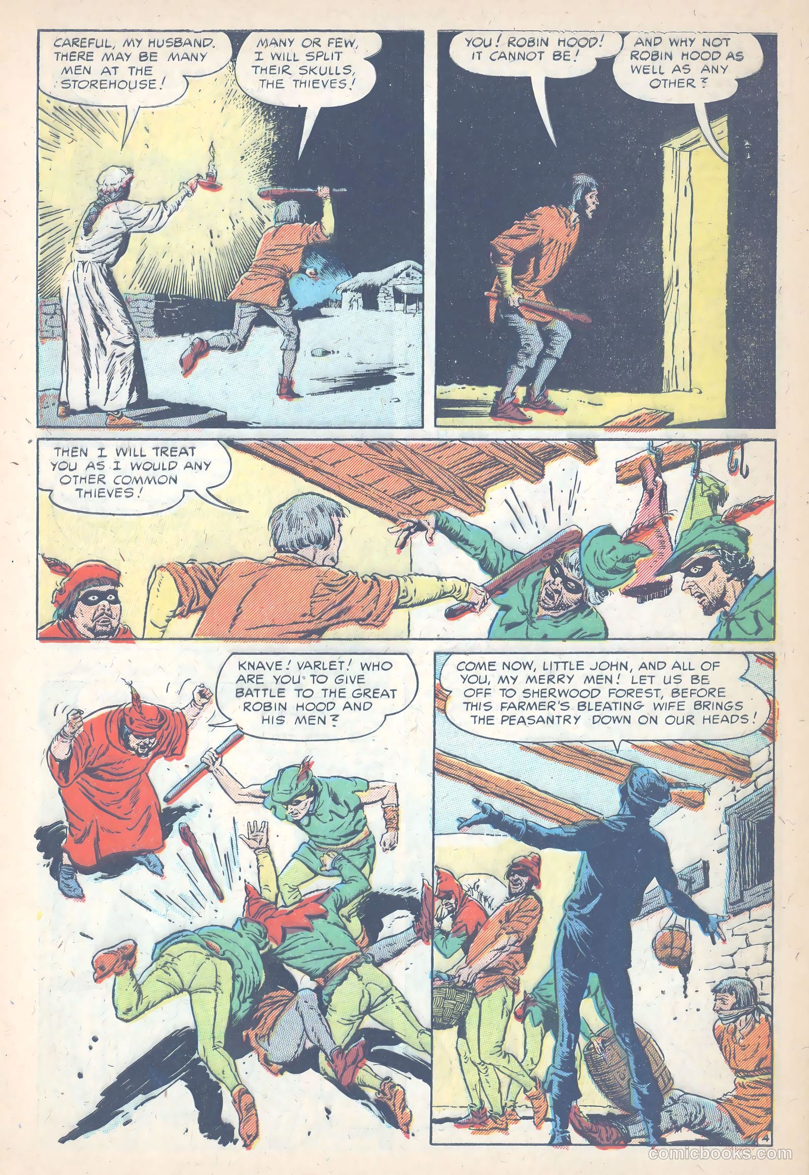 The Adventures of Robin Hood #4 — page 28 of 36