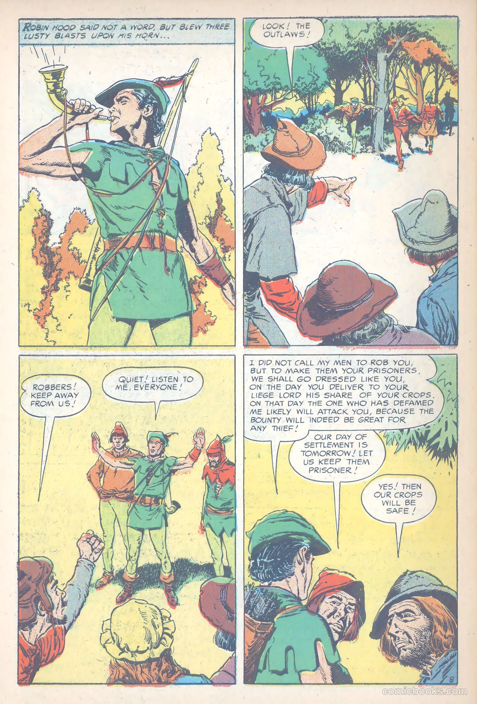 The Adventures of Robin Hood #4 — page 32 of 36