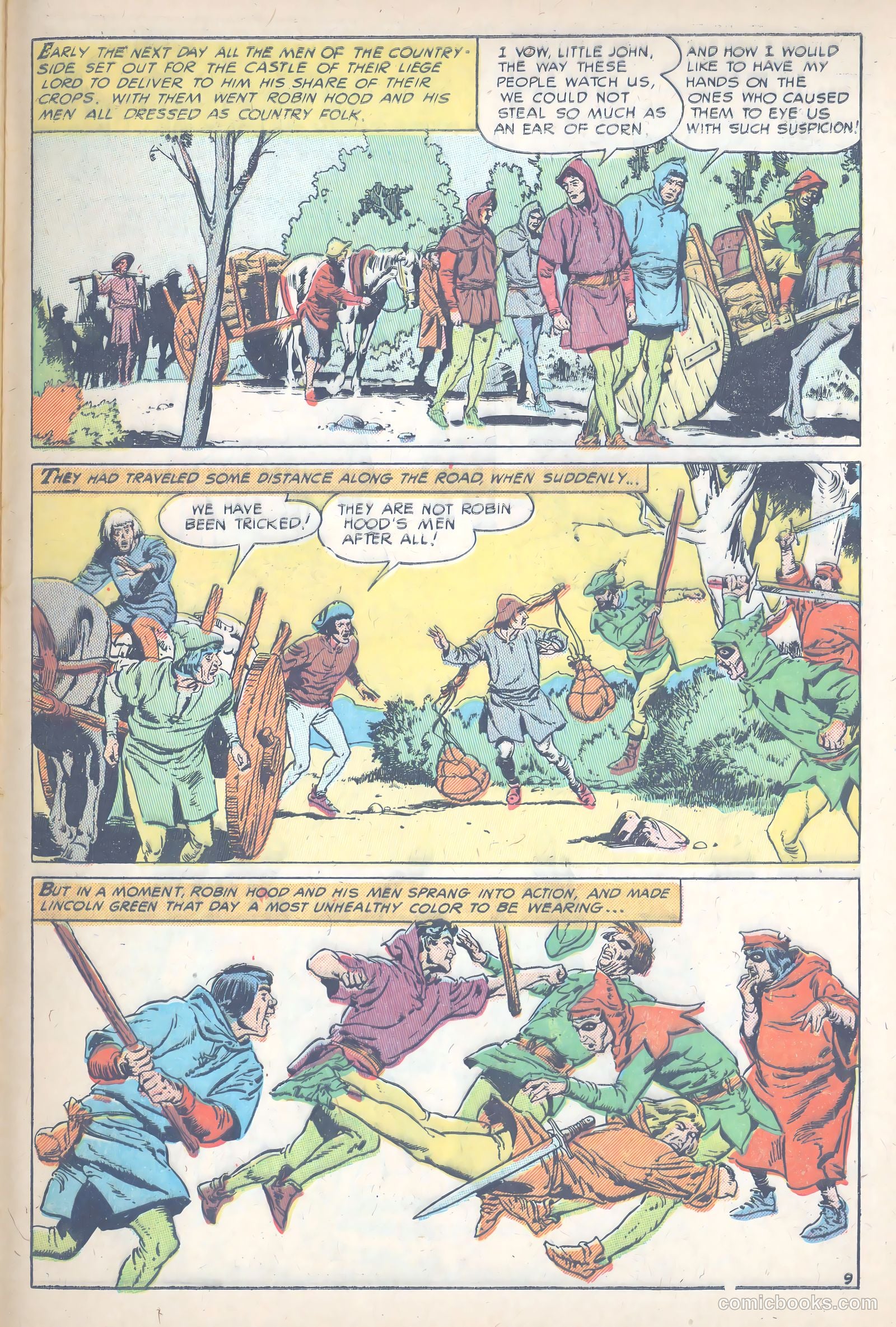 The Adventures of Robin Hood #4 — page 33 of 36