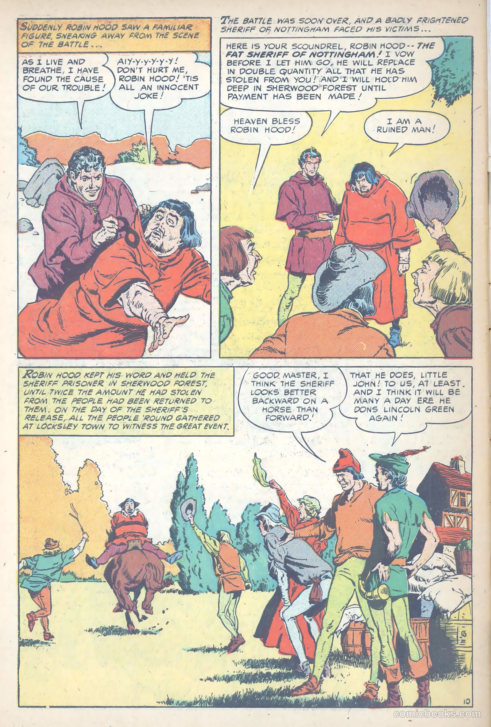 The Adventures of Robin Hood #4 — page 34 of 36