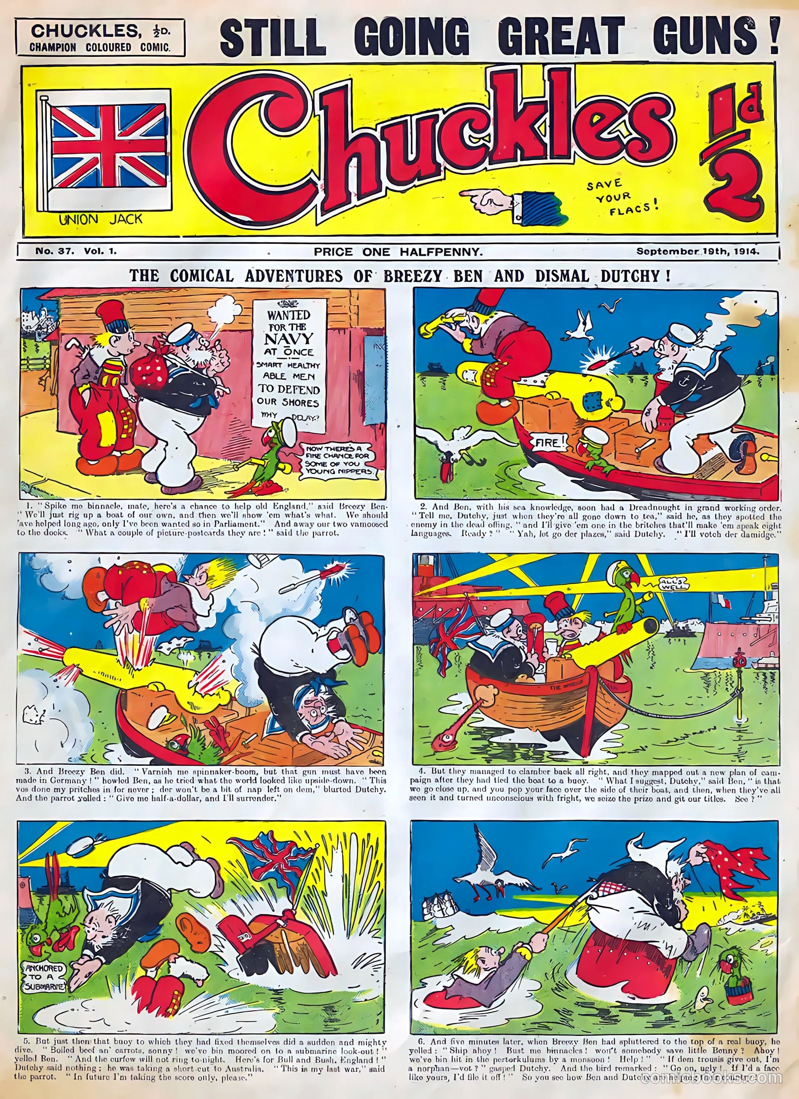 Chuckles #37 — page 1 of 8