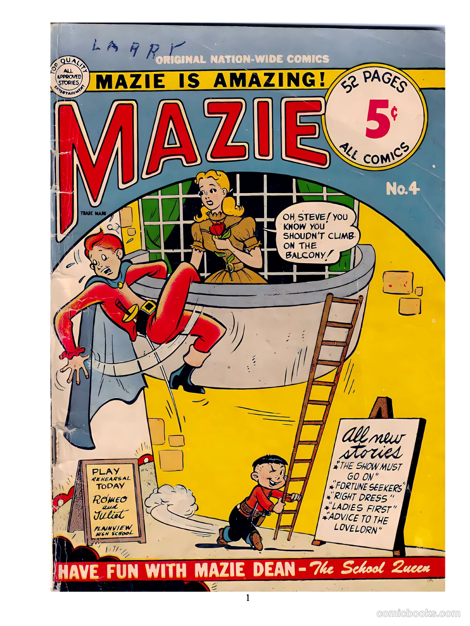 Mazie #4 — page 1 of 52