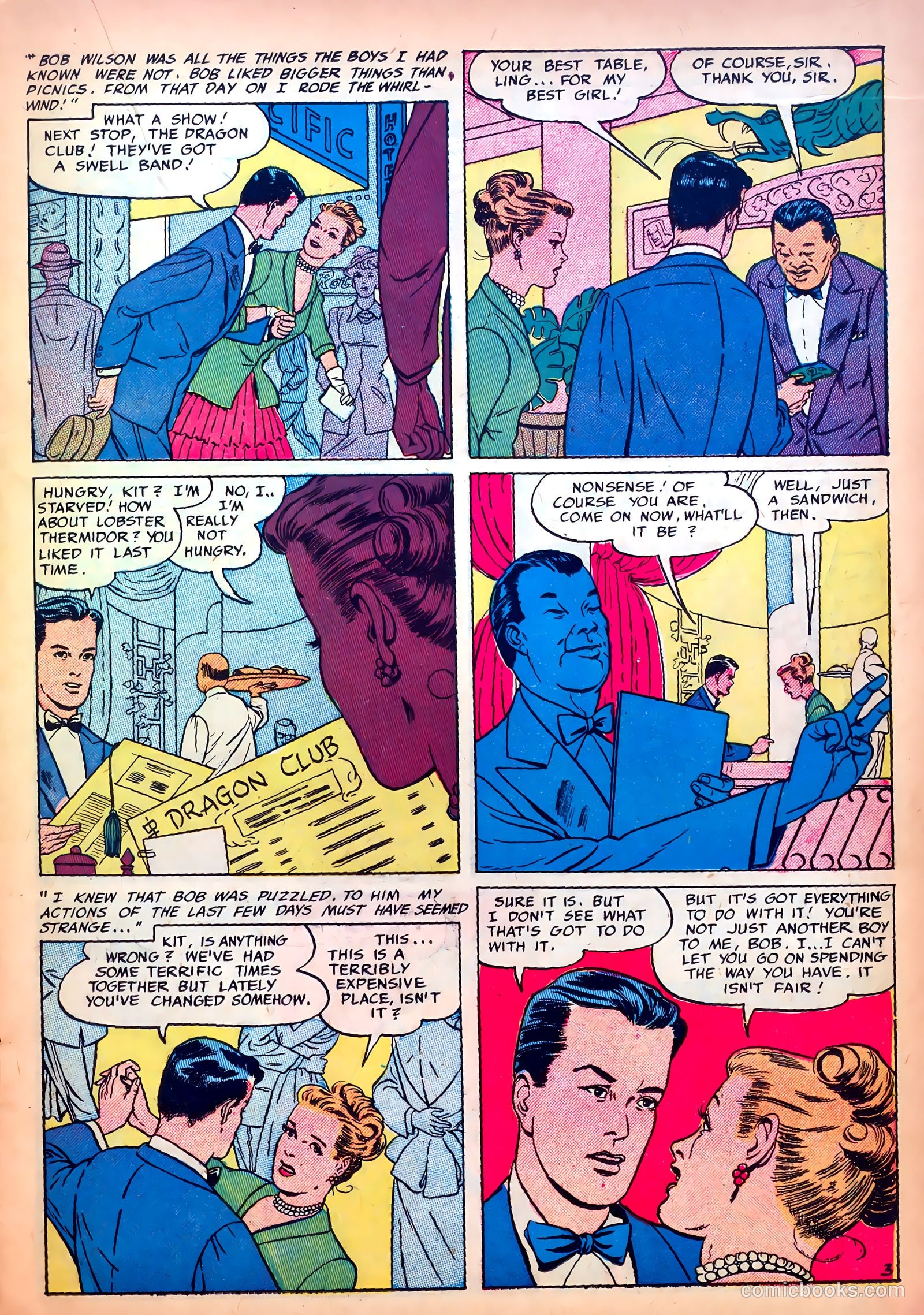 Romantic Confessions v1 #9 — page 21 of 52
